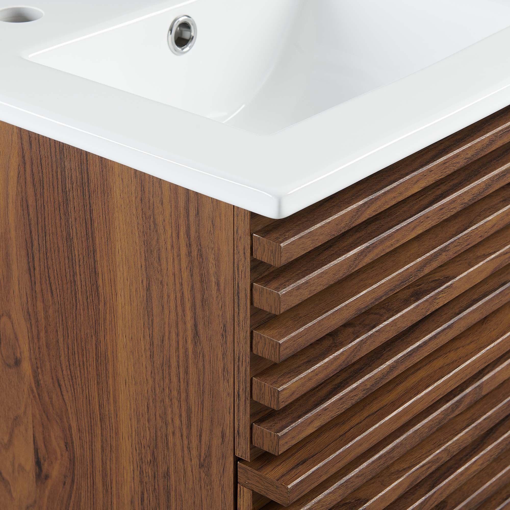 Render 18" Wall-Mount Bathroom Vanity by Modway