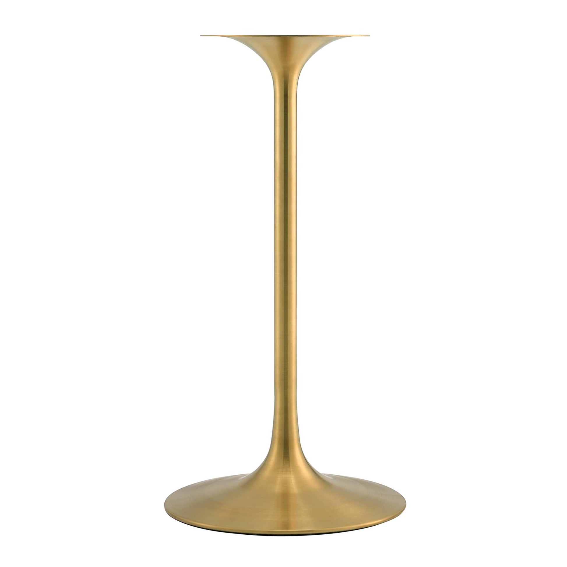 Lippa 28" Round Faux Marble Bar Table by Modway - Best Buy Furniture