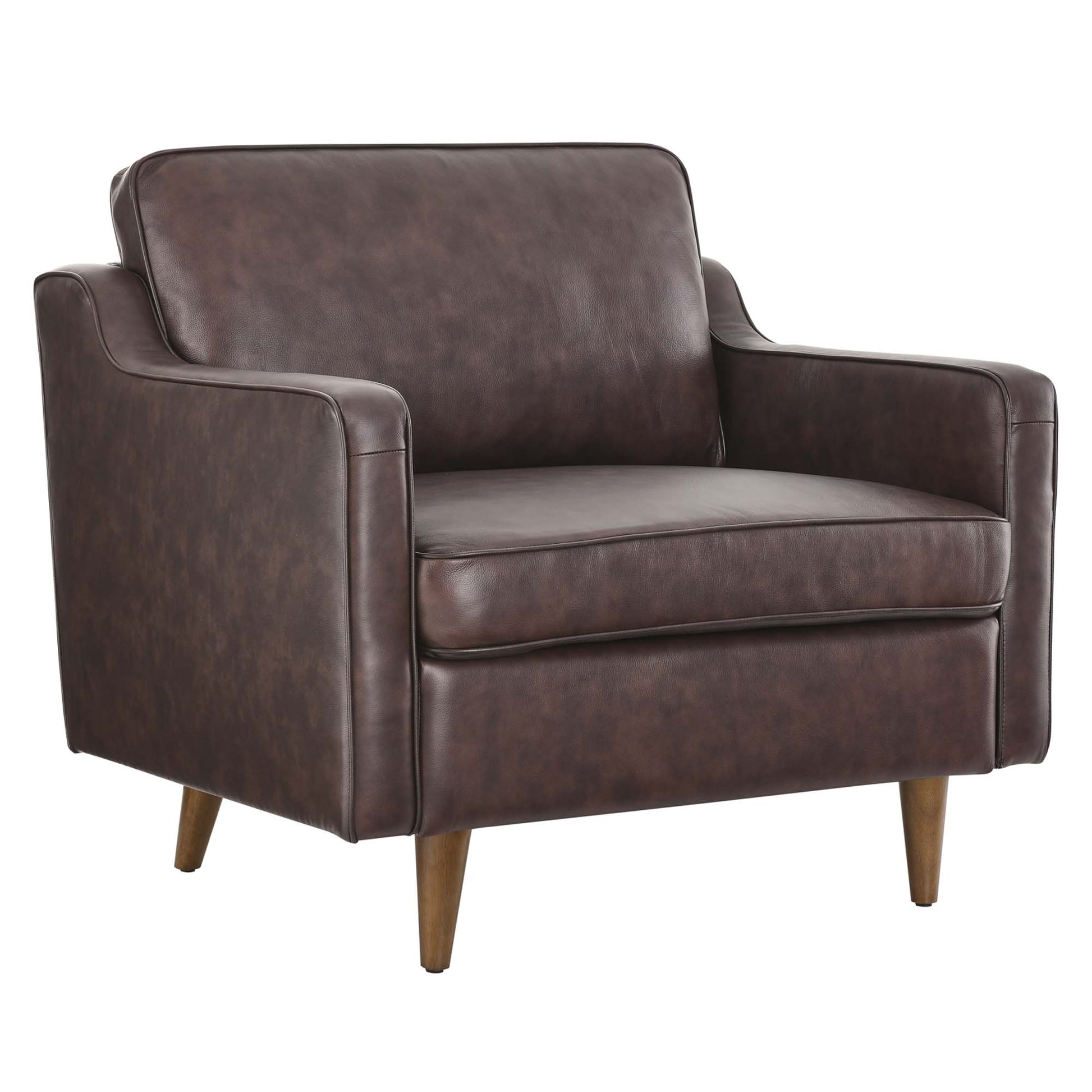 Impart Genuine Leather Armchair - Best Buy Furniture