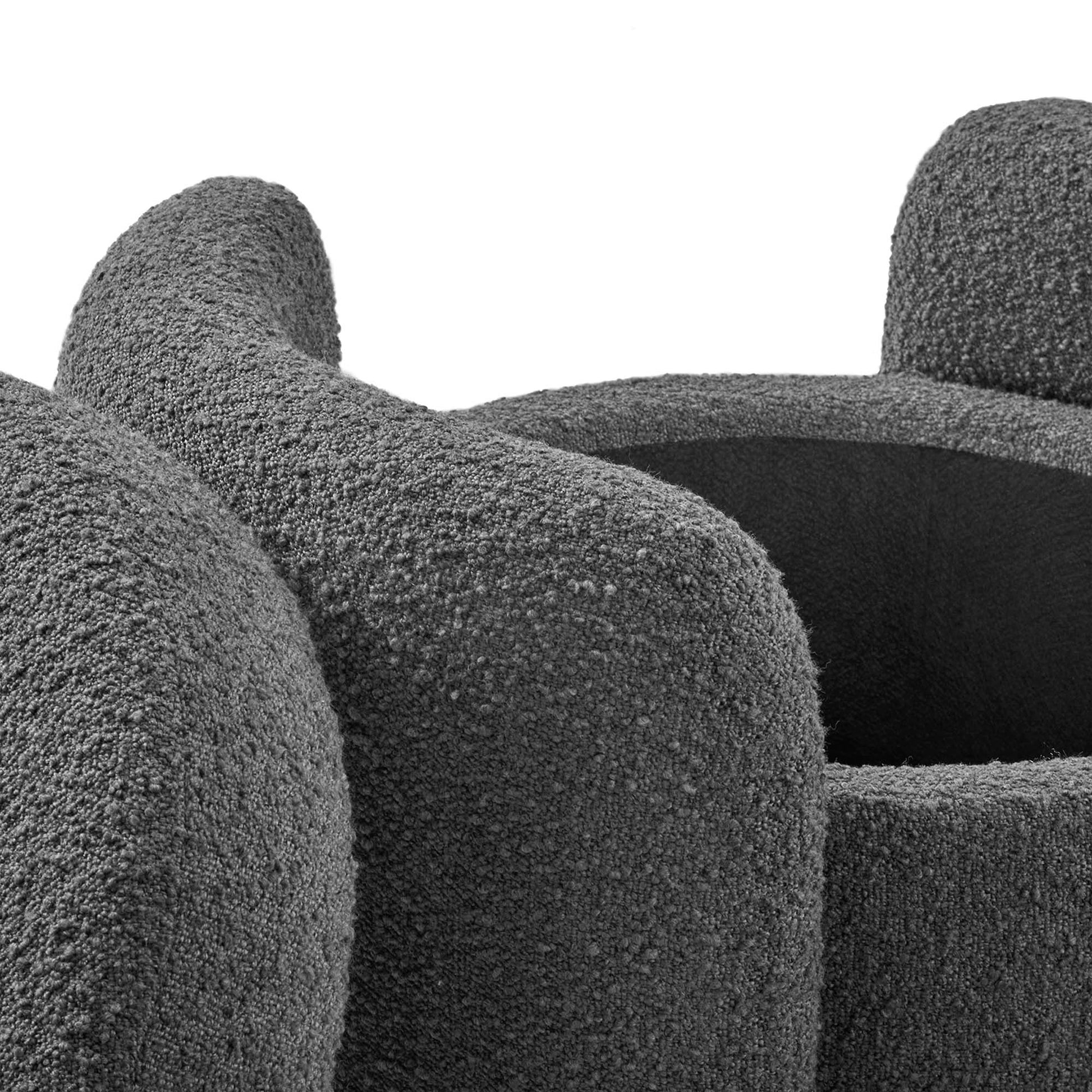 Nebula Boucle Upholstered Ottoman by Modway - Best Buy Furniture