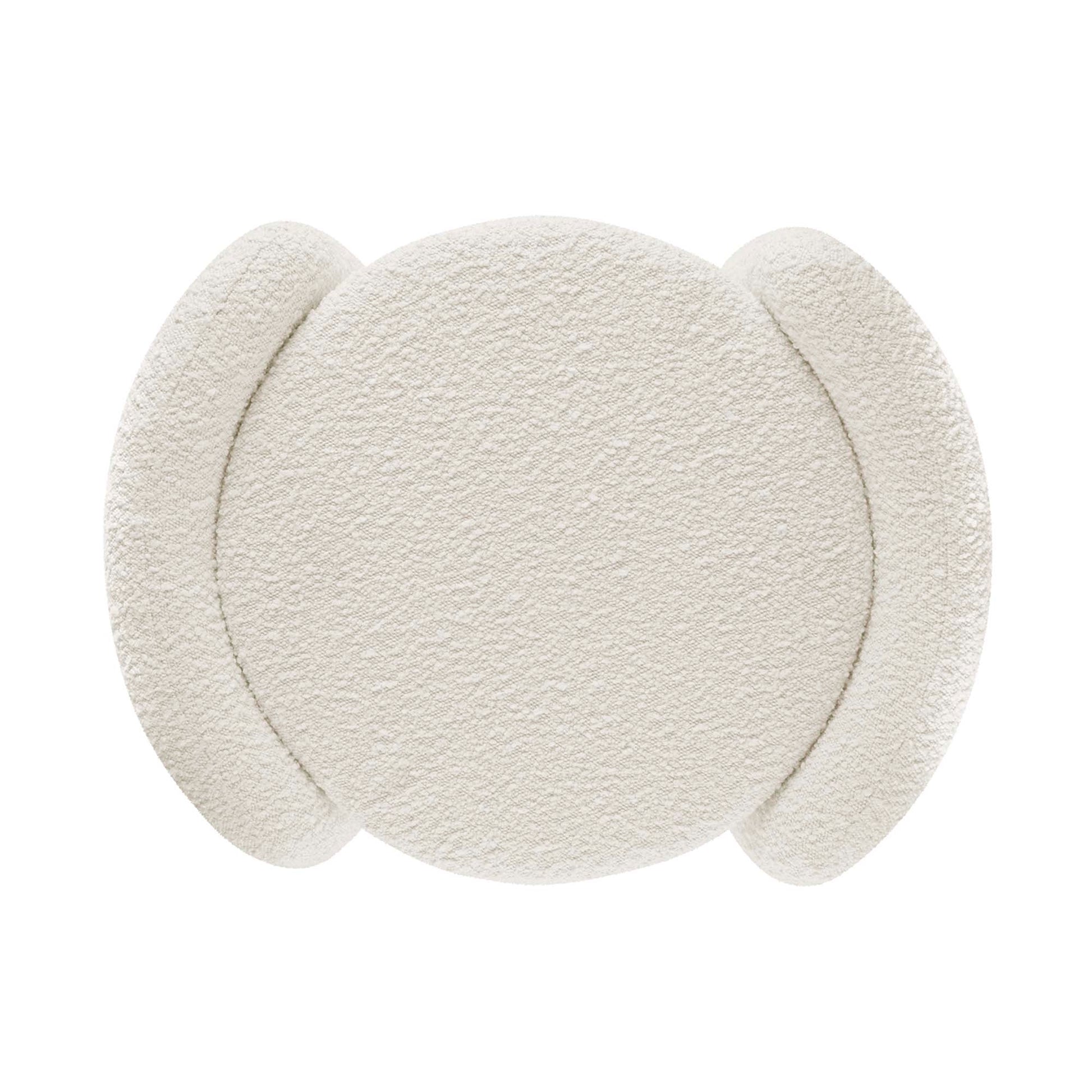 Nebula Boucle Upholstered Ottoman by Modway - Best Buy Furniture
