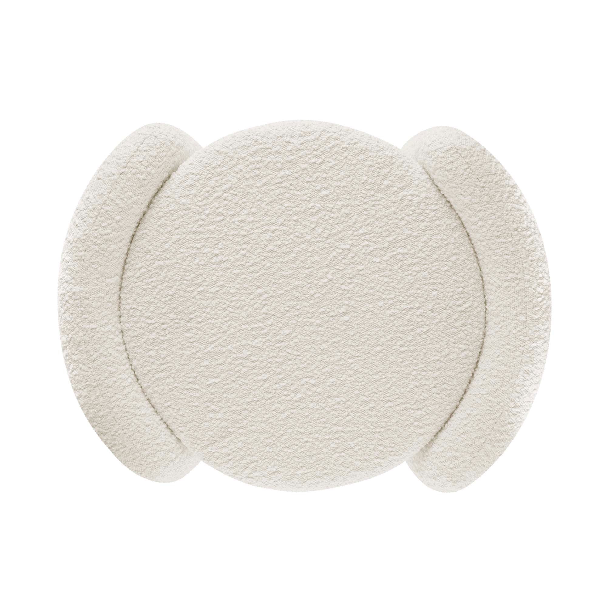 Nebula Boucle Upholstered Ottoman by Modway - Best Buy Furniture