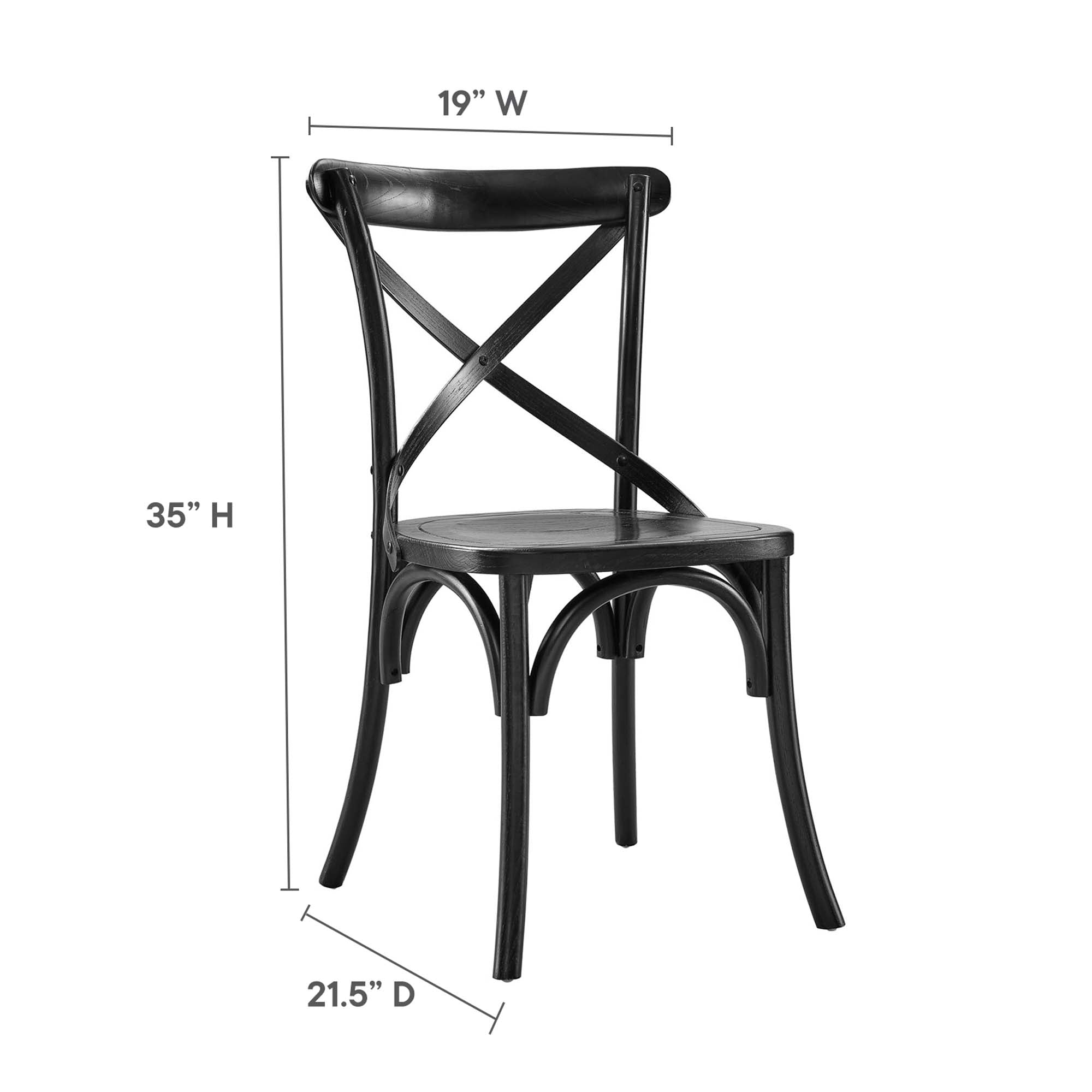 Gear Dining Side Chair by Modway - Best Buy Furniture