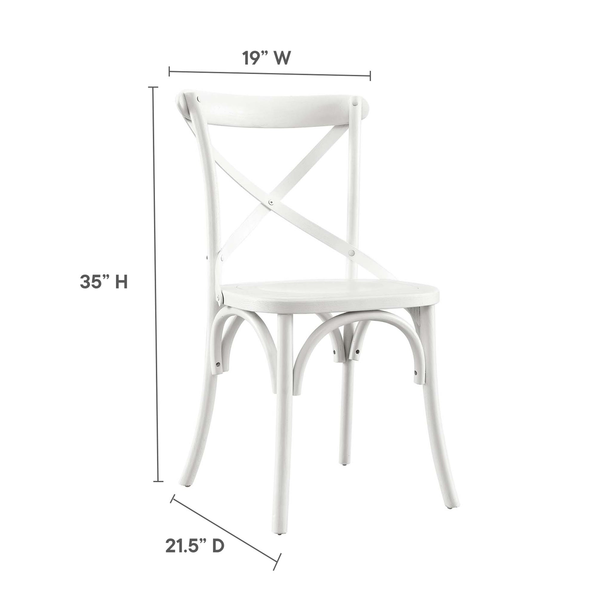Gear Dining Side Chair by Modway - Best Buy Furniture