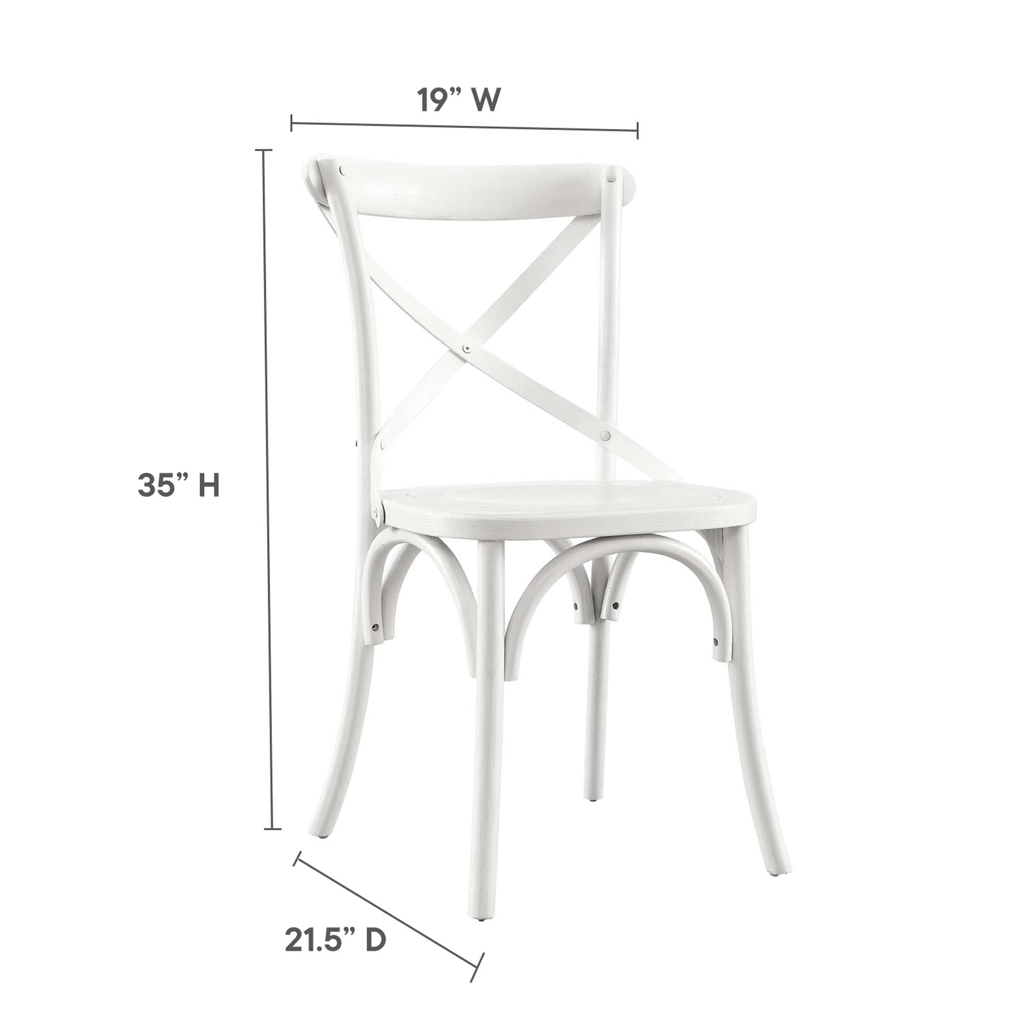 Gear Dining Side Chair by Modway - Best Buy Furniture