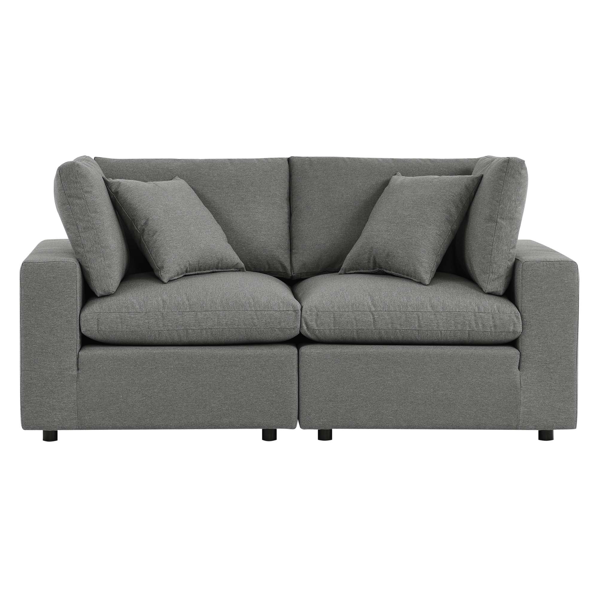 Commix Overstuffed Outdoor Patio Loveseat by Modway