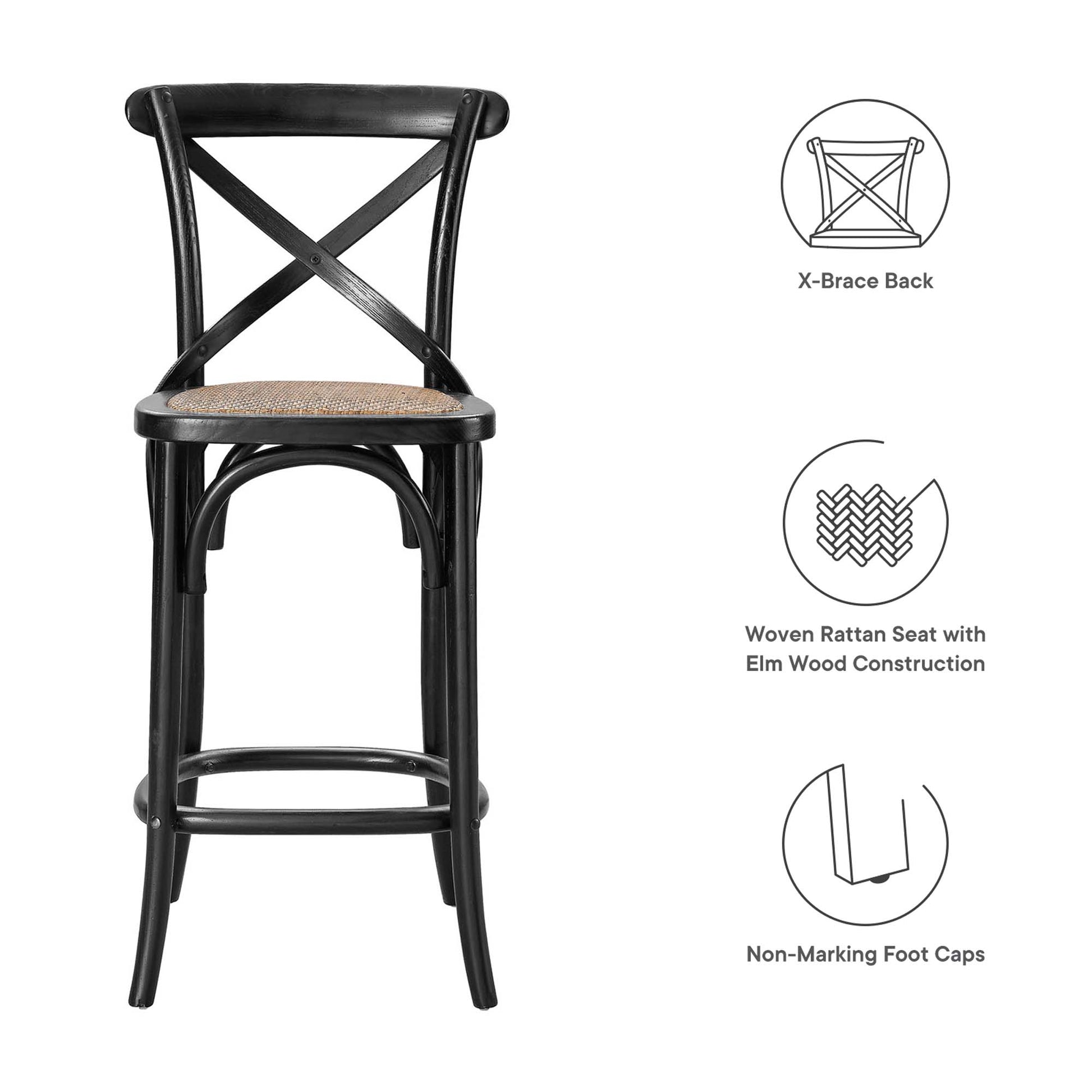 Gear Counter Stool by Modway - Best Buy Furniture