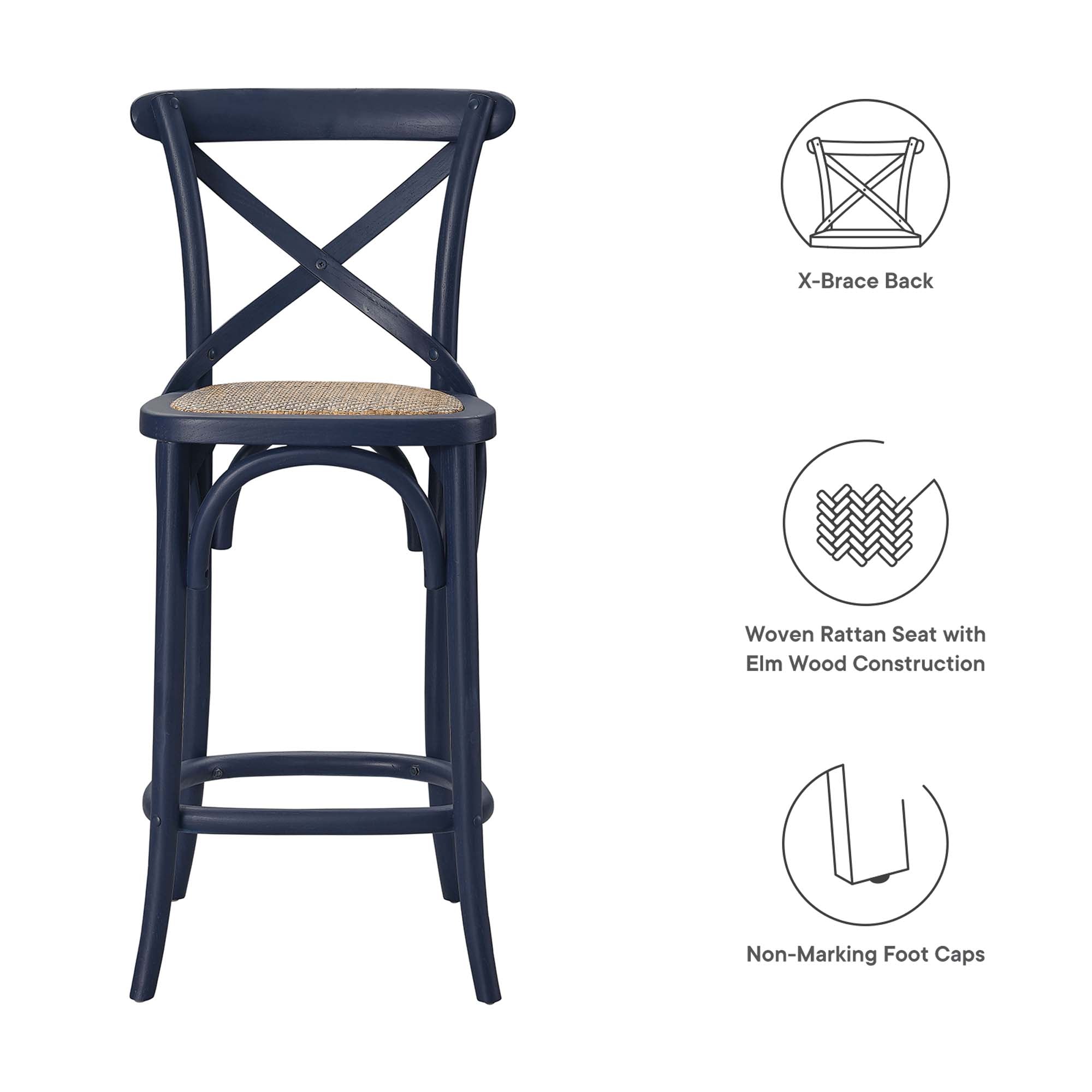 Gear Counter Stool by Modway - Best Buy Furniture