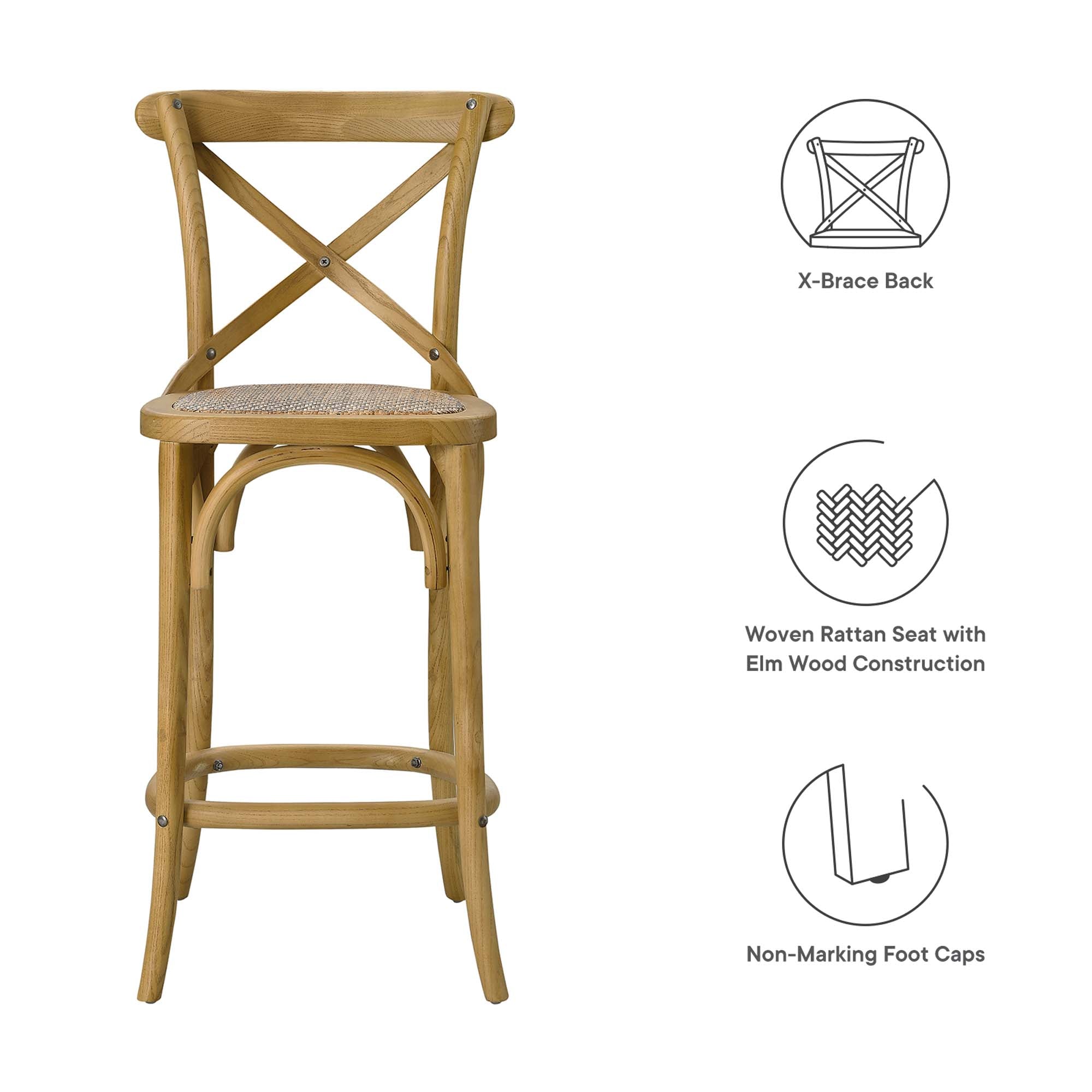 Gear Counter Stool by Modway - Best Buy Furniture