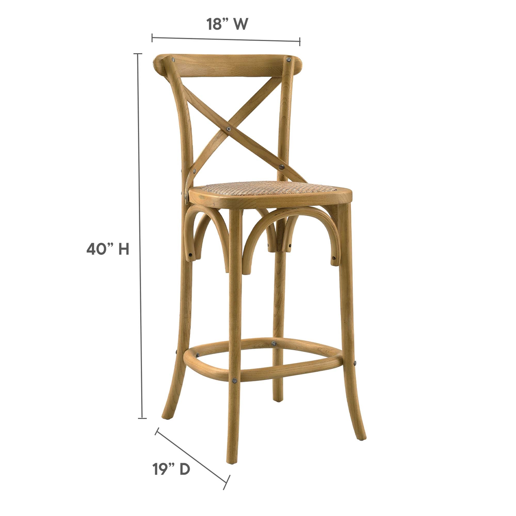 Gear Counter Stool by Modway - Best Buy Furniture