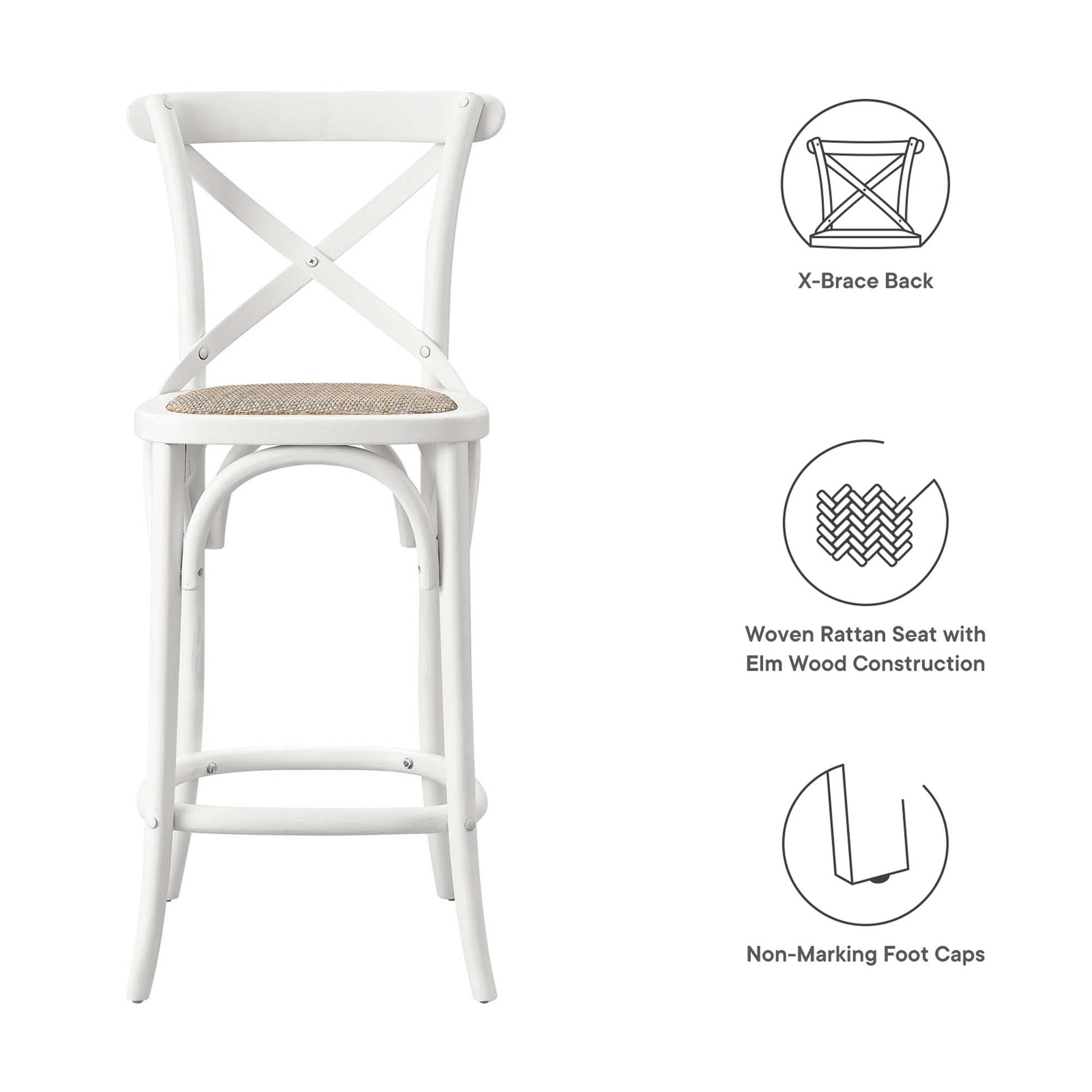 Gear Counter Stool by Modway - Best Buy Furniture