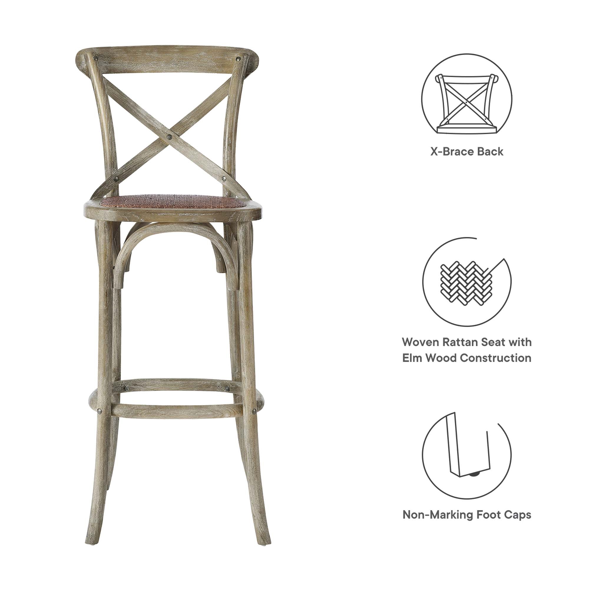 Gear Bar Stool by Modway