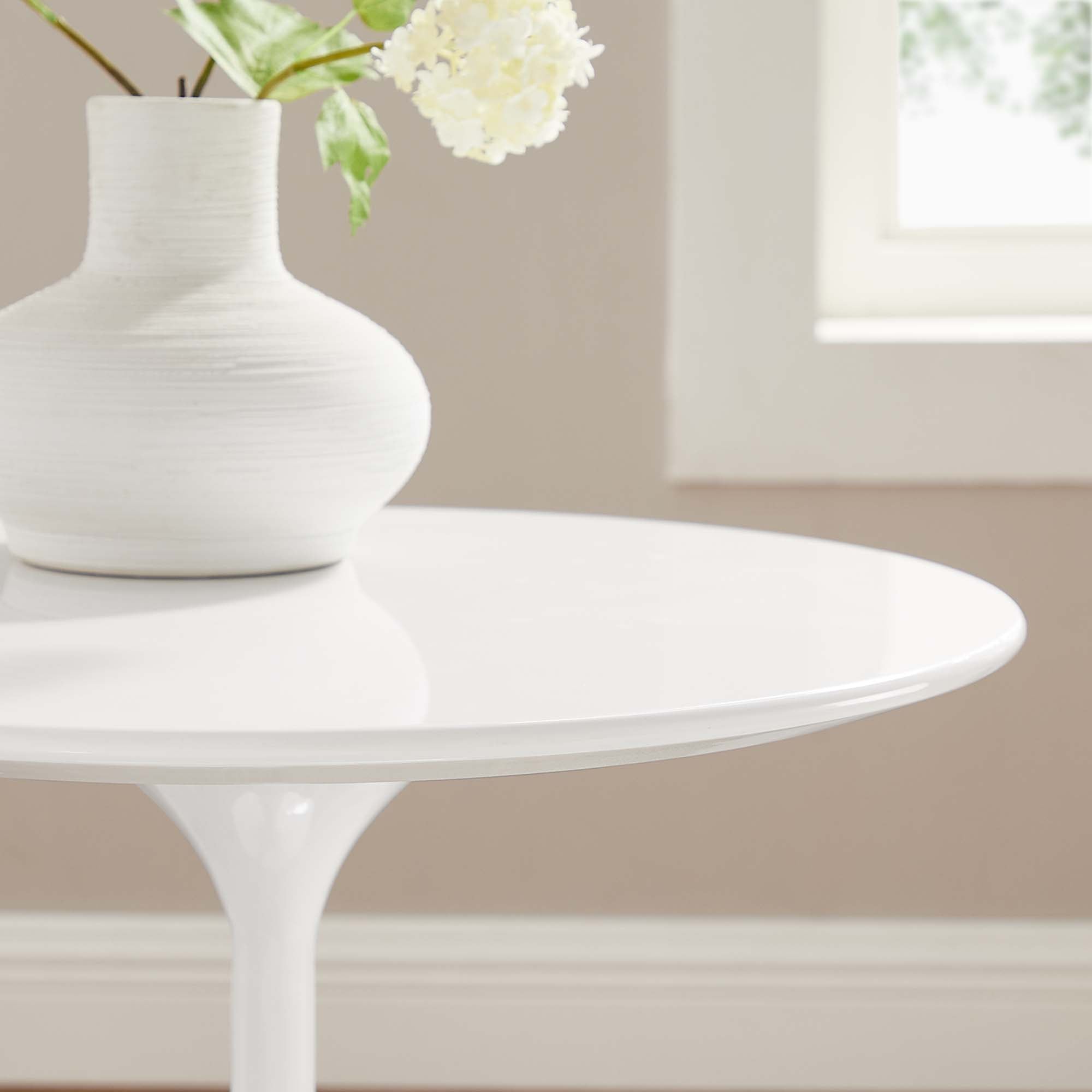 Lippa 20" Round Wood Side Table by Modway - Best Buy Furniture