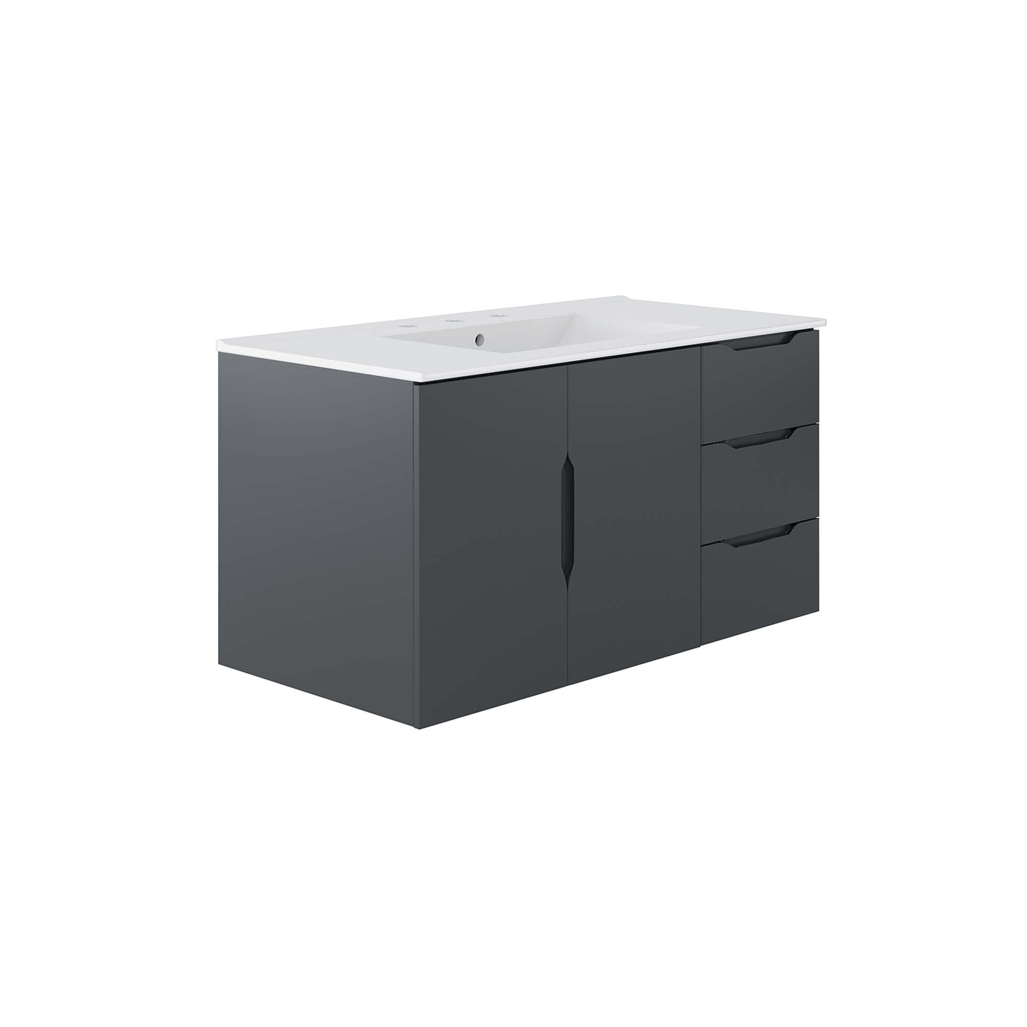 Vitality 36" Bathroom Vanity by Modway
