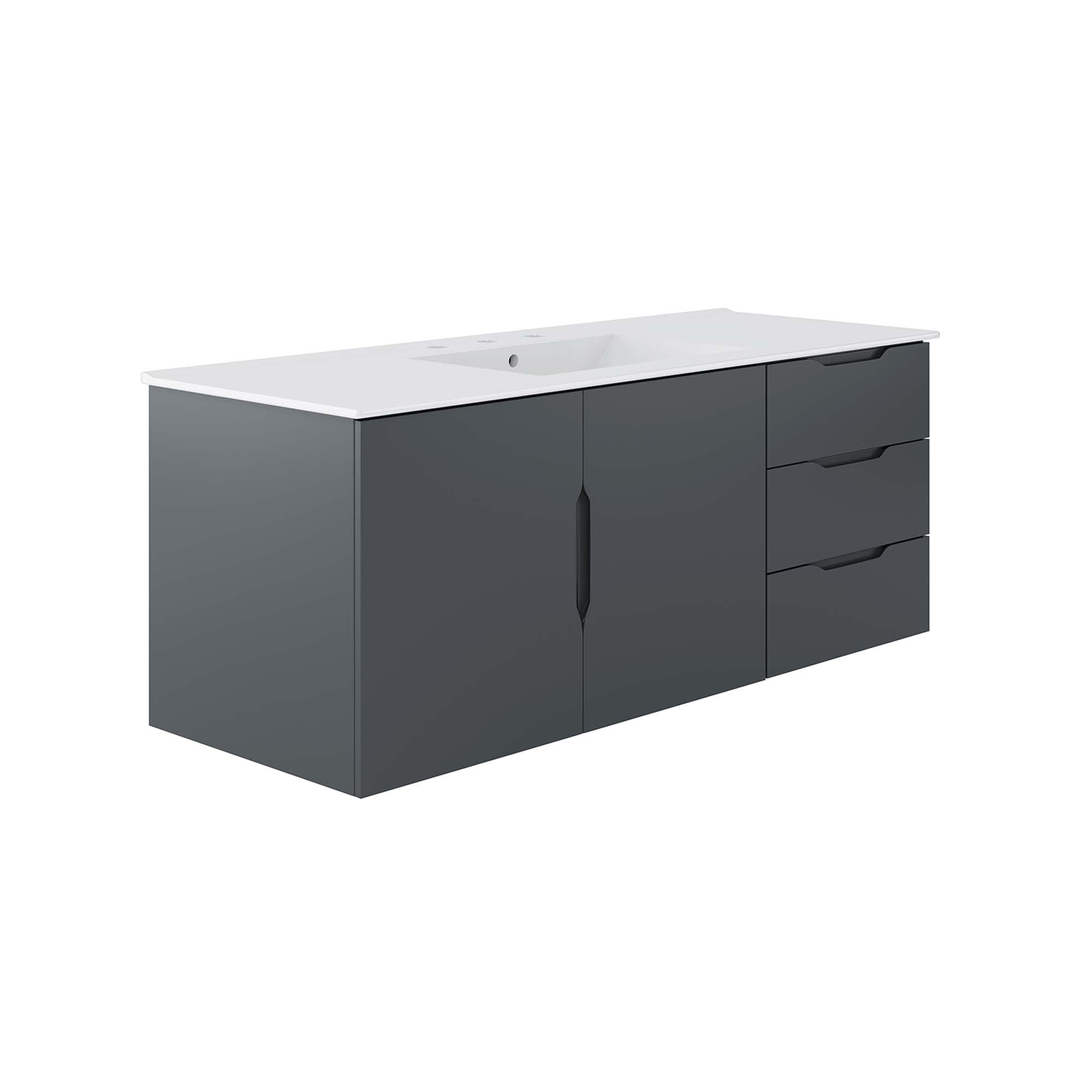 Vitality 48" Single Sink Bathroom Vanity by Modway
