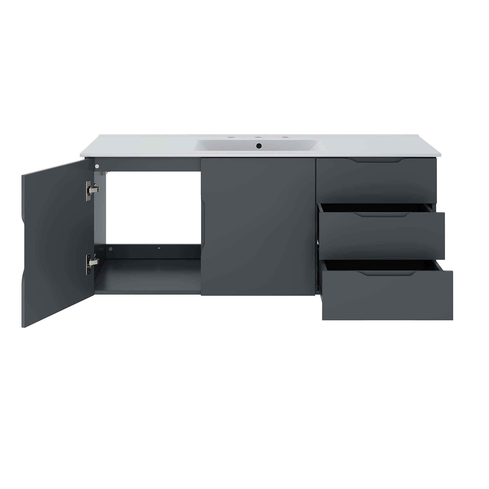Vitality 48" Single Sink Bathroom Vanity by Modway