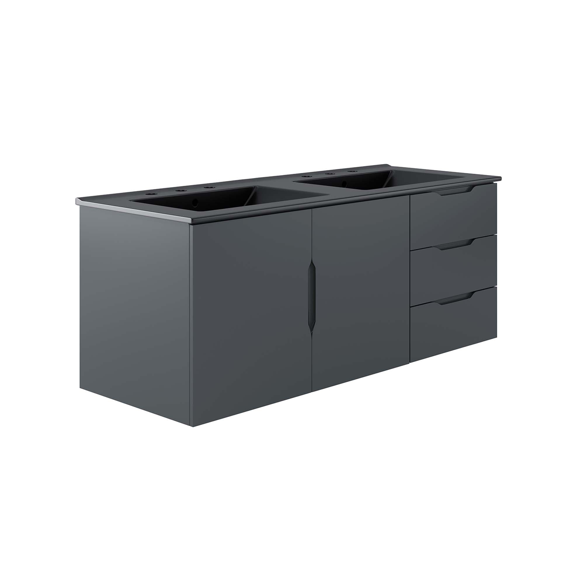 Vitality 48" Double Sink Bathroom Vanity by Modway