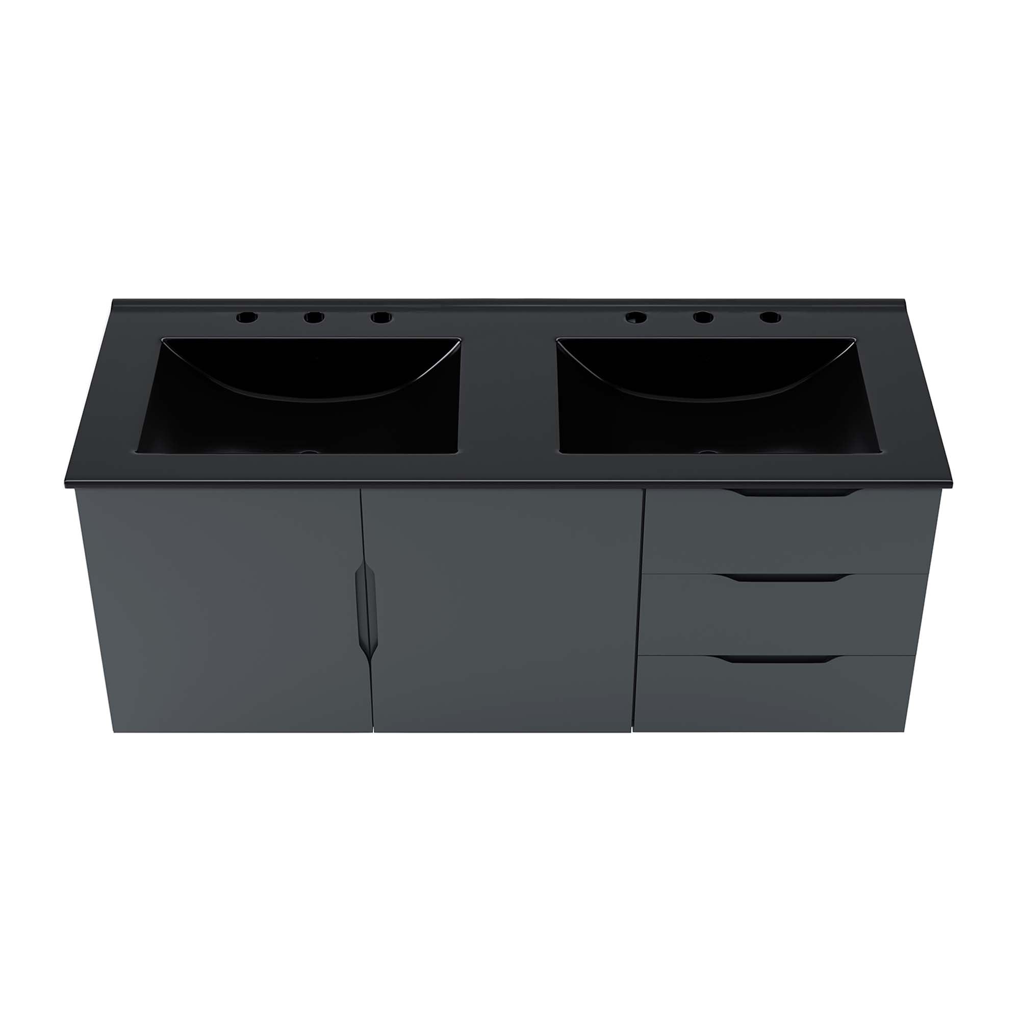 Vitality 48" Double Sink Bathroom Vanity by Modway