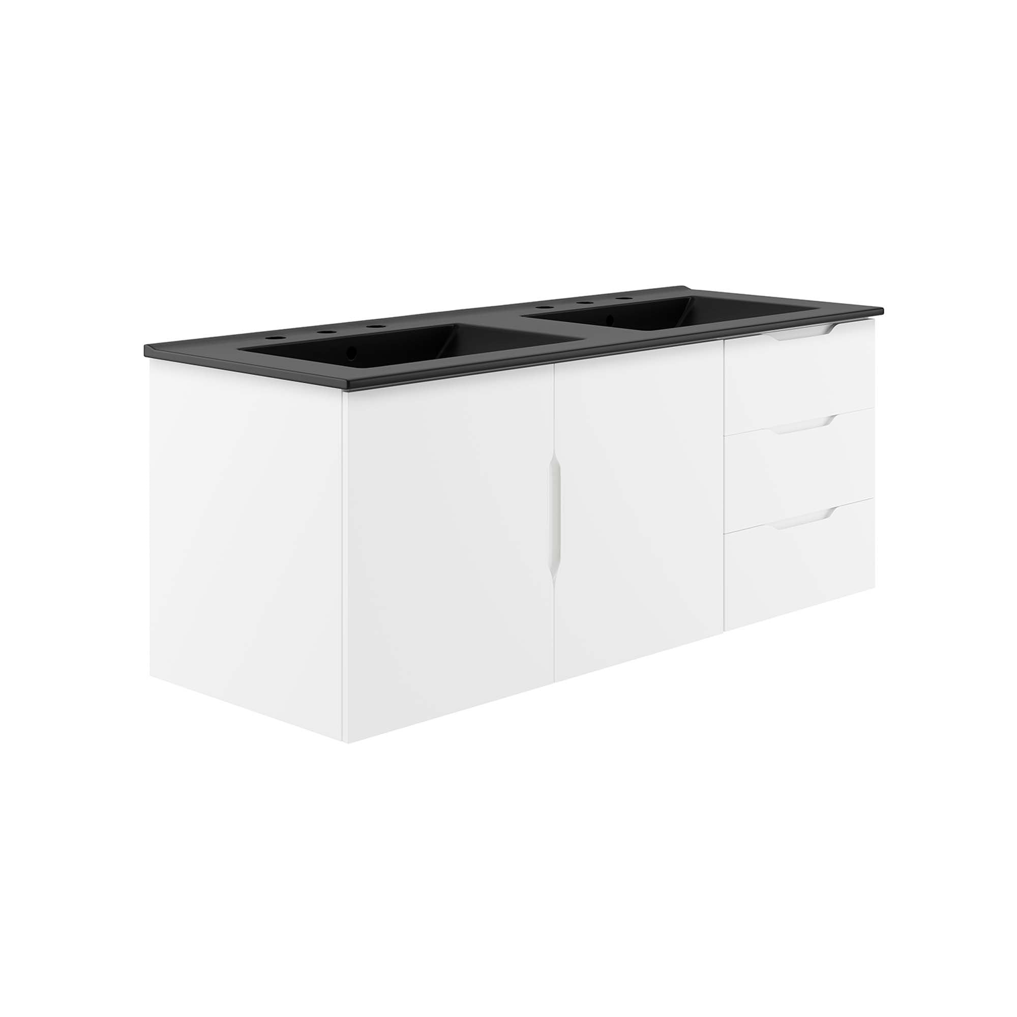 Vitality 48" Double Sink Bathroom Vanity by Modway