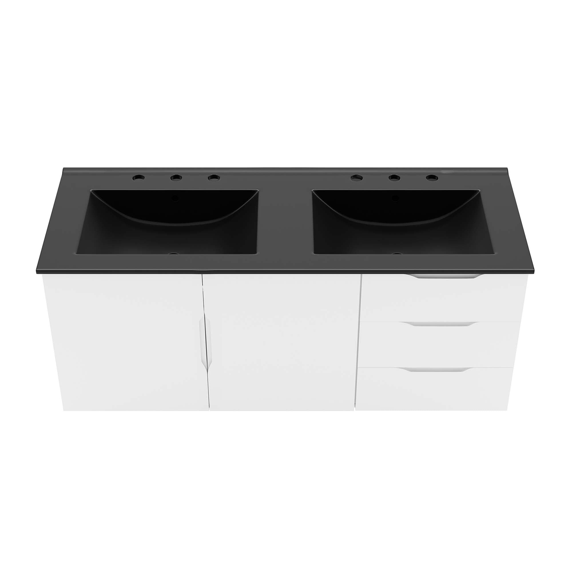 Vitality 48" Double Sink Bathroom Vanity by Modway