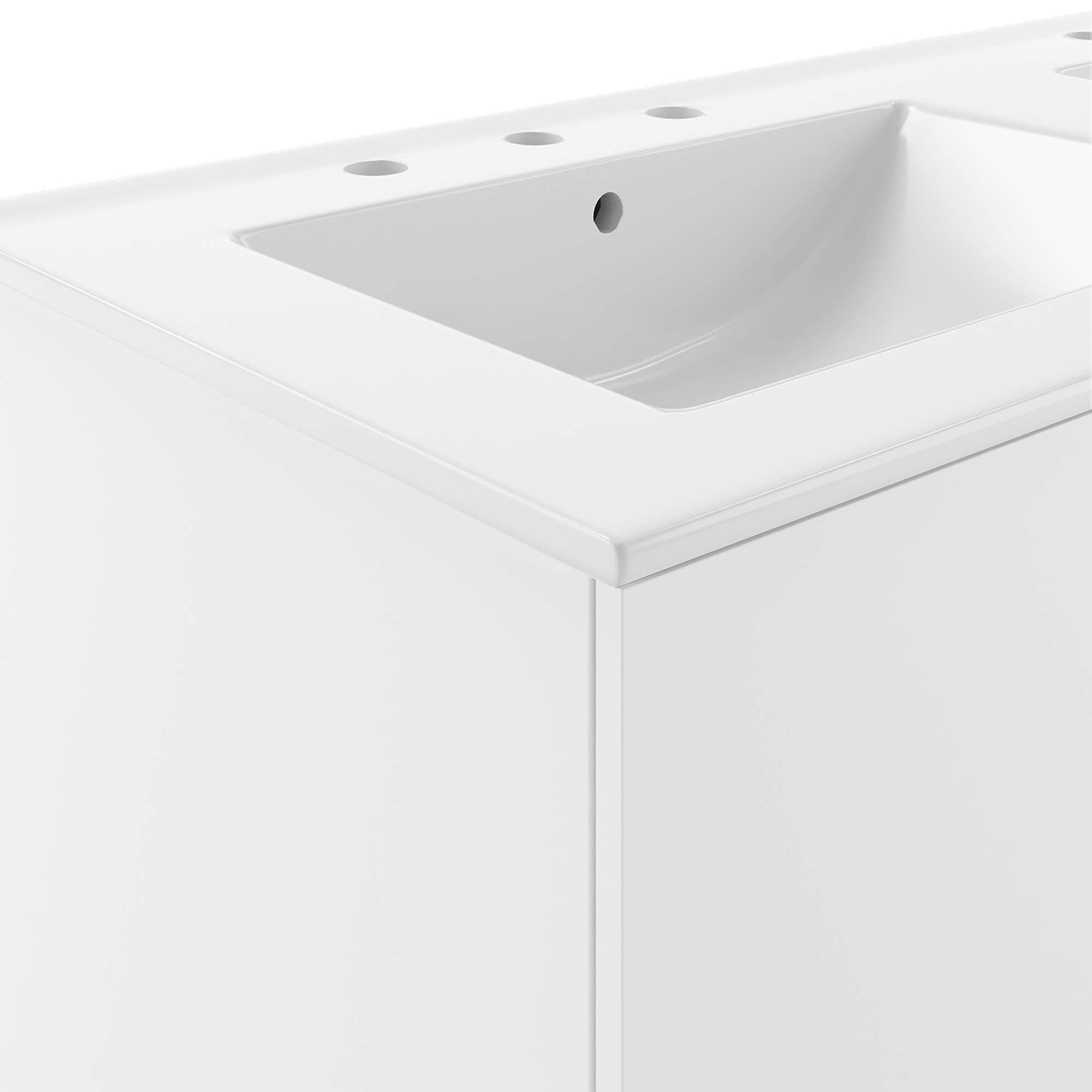 Vitality 48" Double Sink Bathroom Vanity by Modway