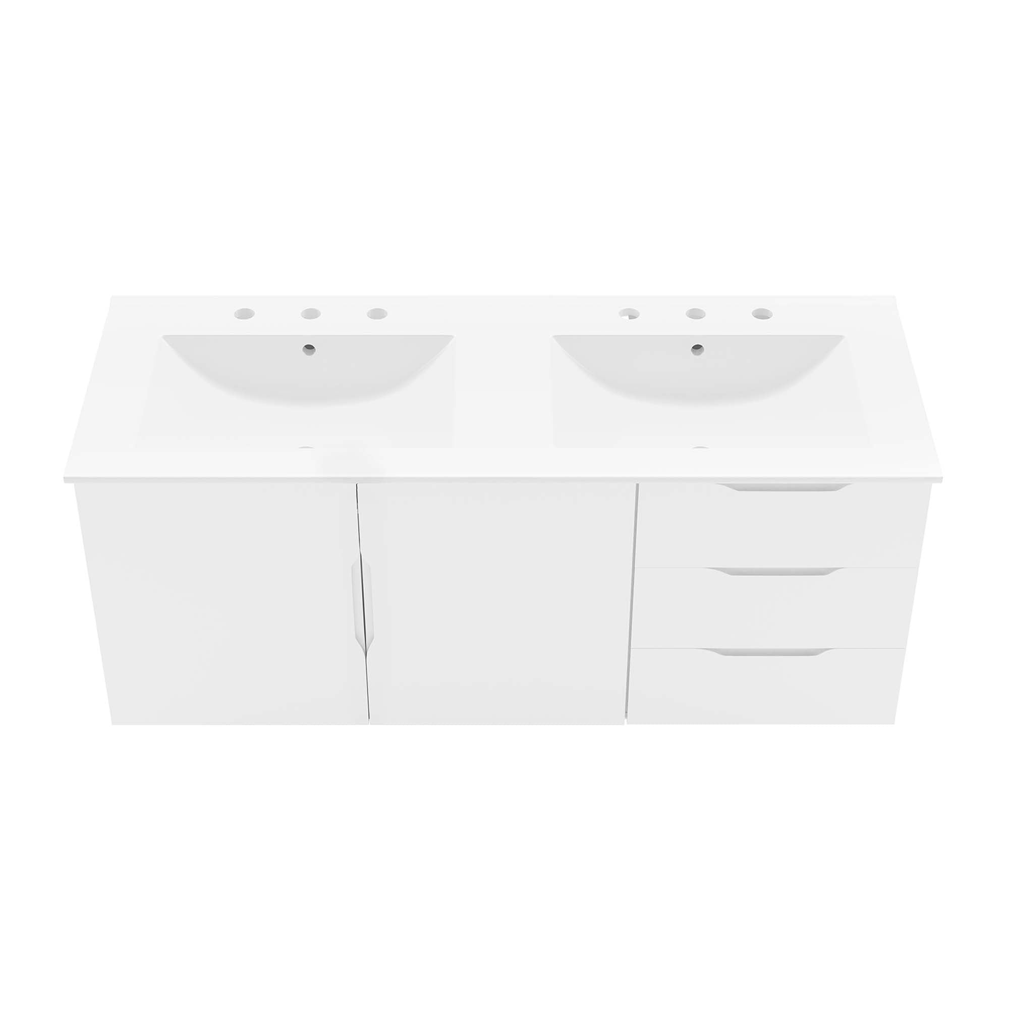 Vitality 48" Double Sink Bathroom Vanity by Modway