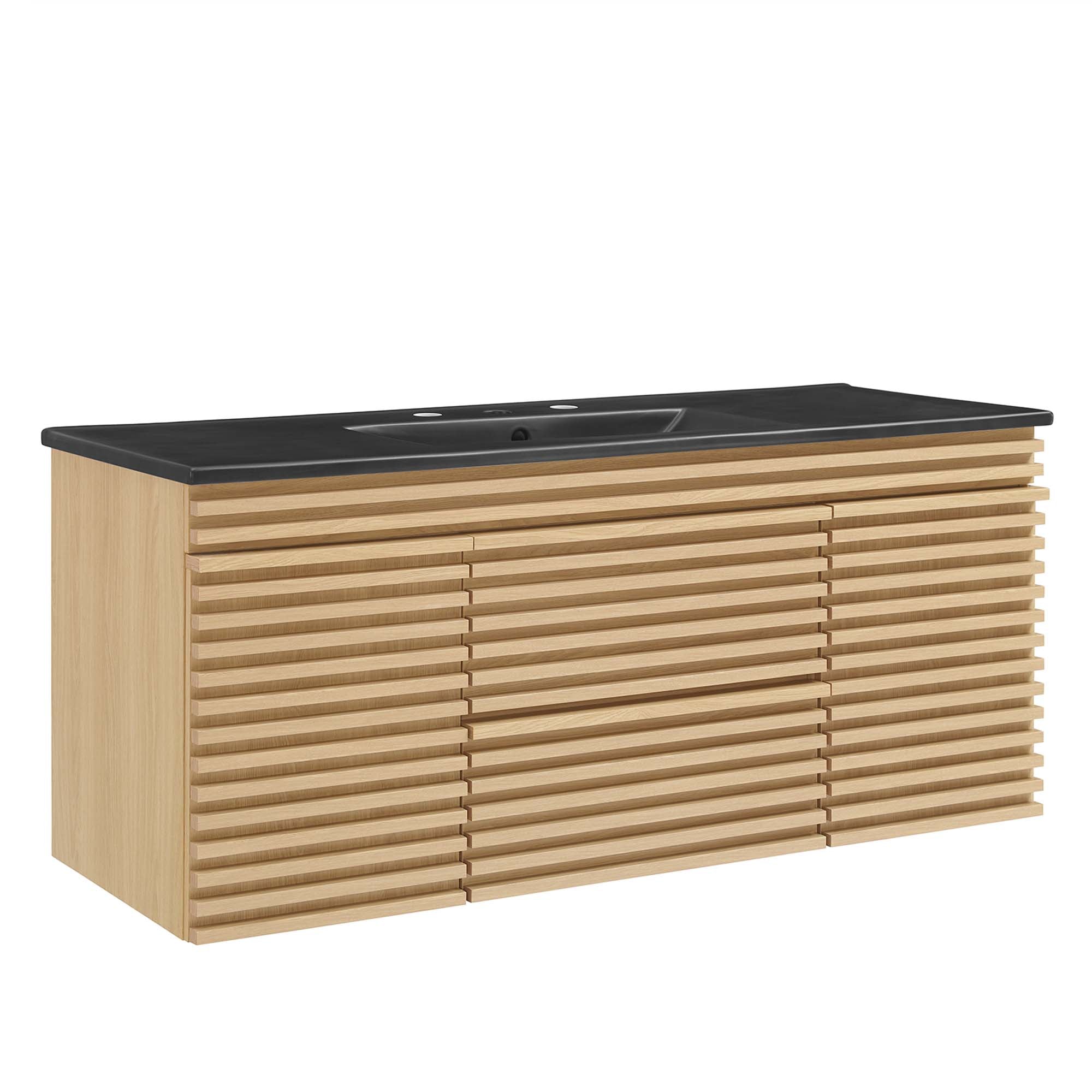 Render 48" Wall-Mount Bathroom Vanity by Modway