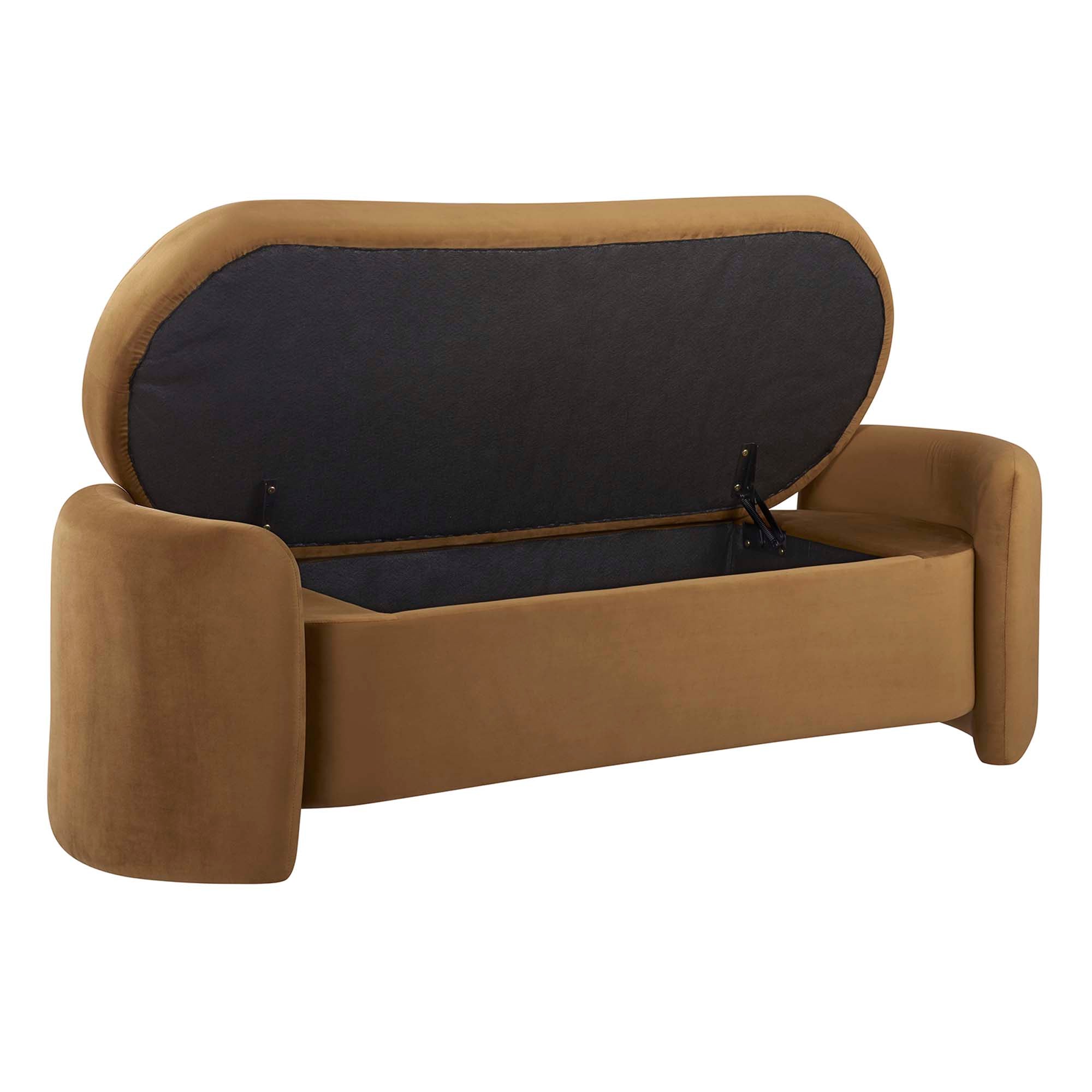 Nebula Upholstered Performance Velvet Bench by Modway - Best Buy Furniture