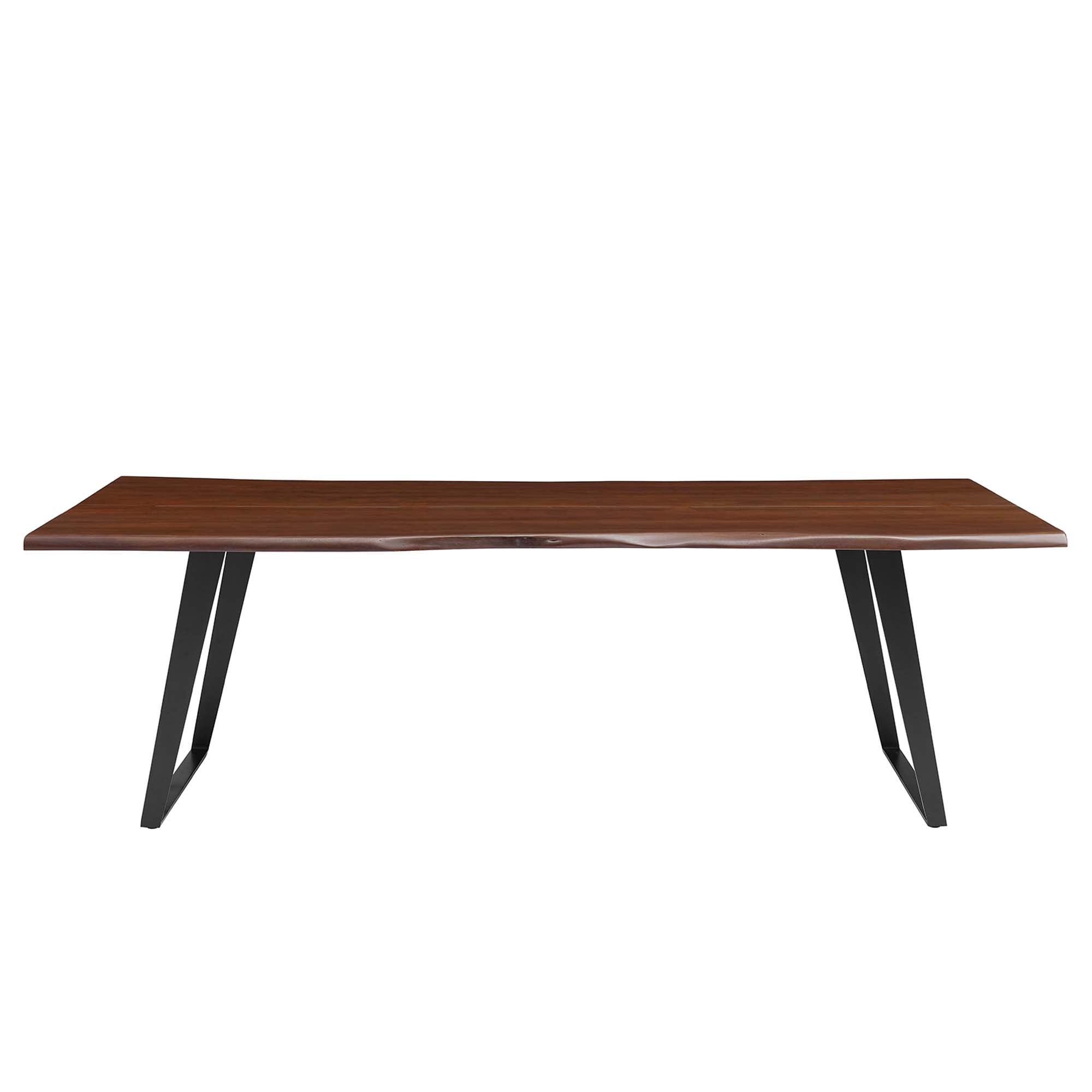 Viggo 96" Live Edge Acacia Wood Acacia Wood Dining Table by Modway