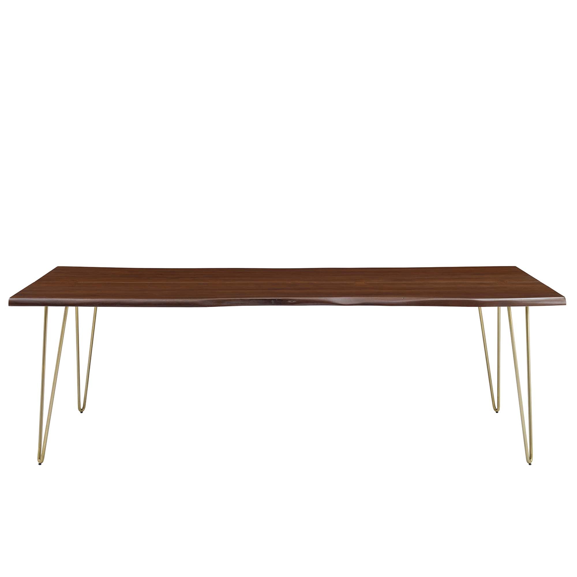 Ardor 96" Live Edge Acacia Wood Acacia Wood Dining Table by Modway