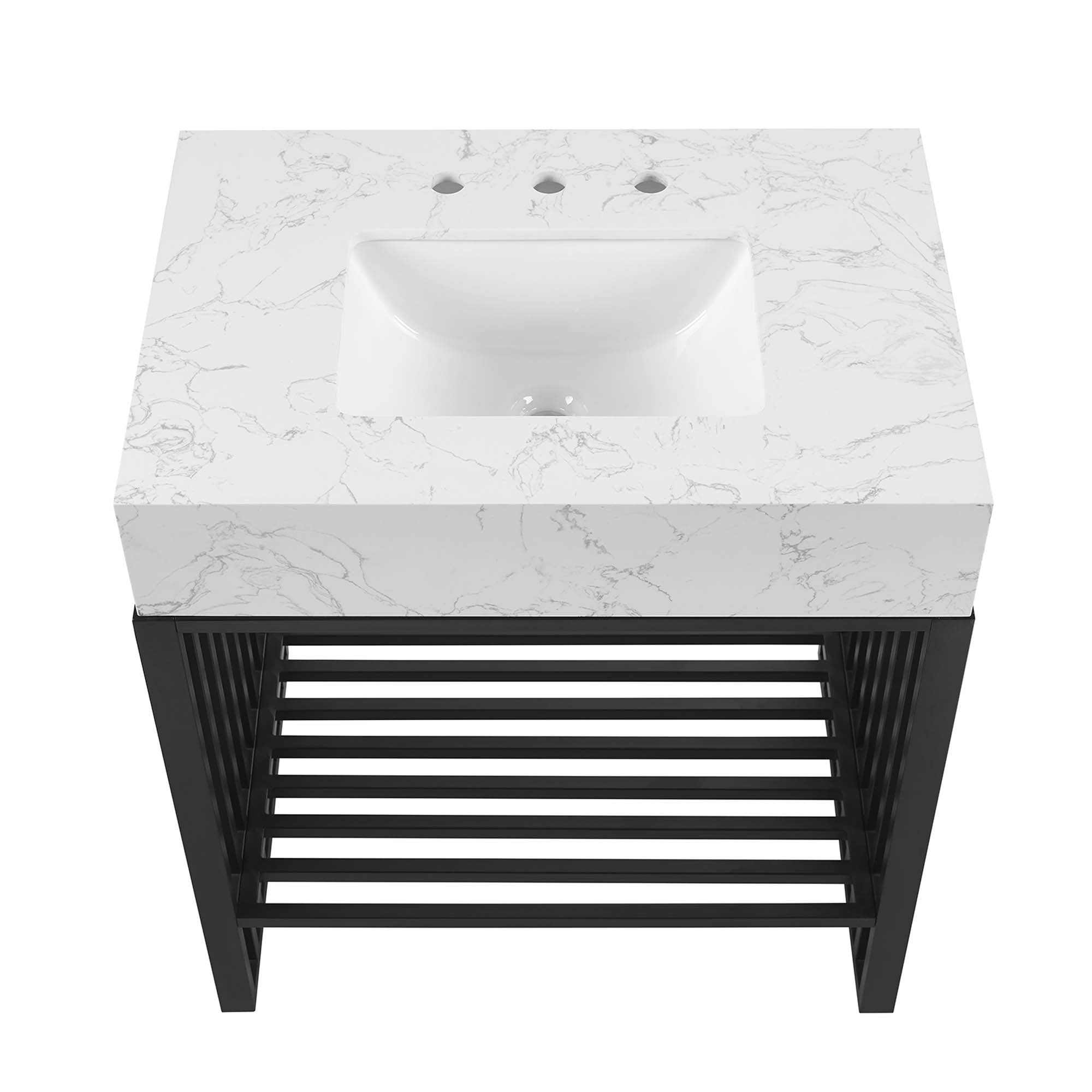 Gridiron 30" Bathroom Vanity by Modway