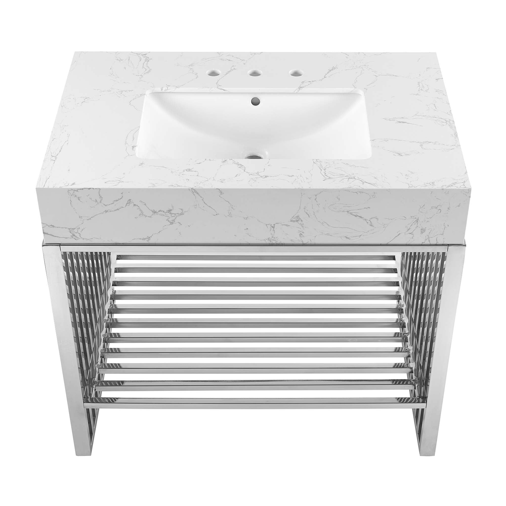 Gridiron 36" Bathroom Vanity by Modway