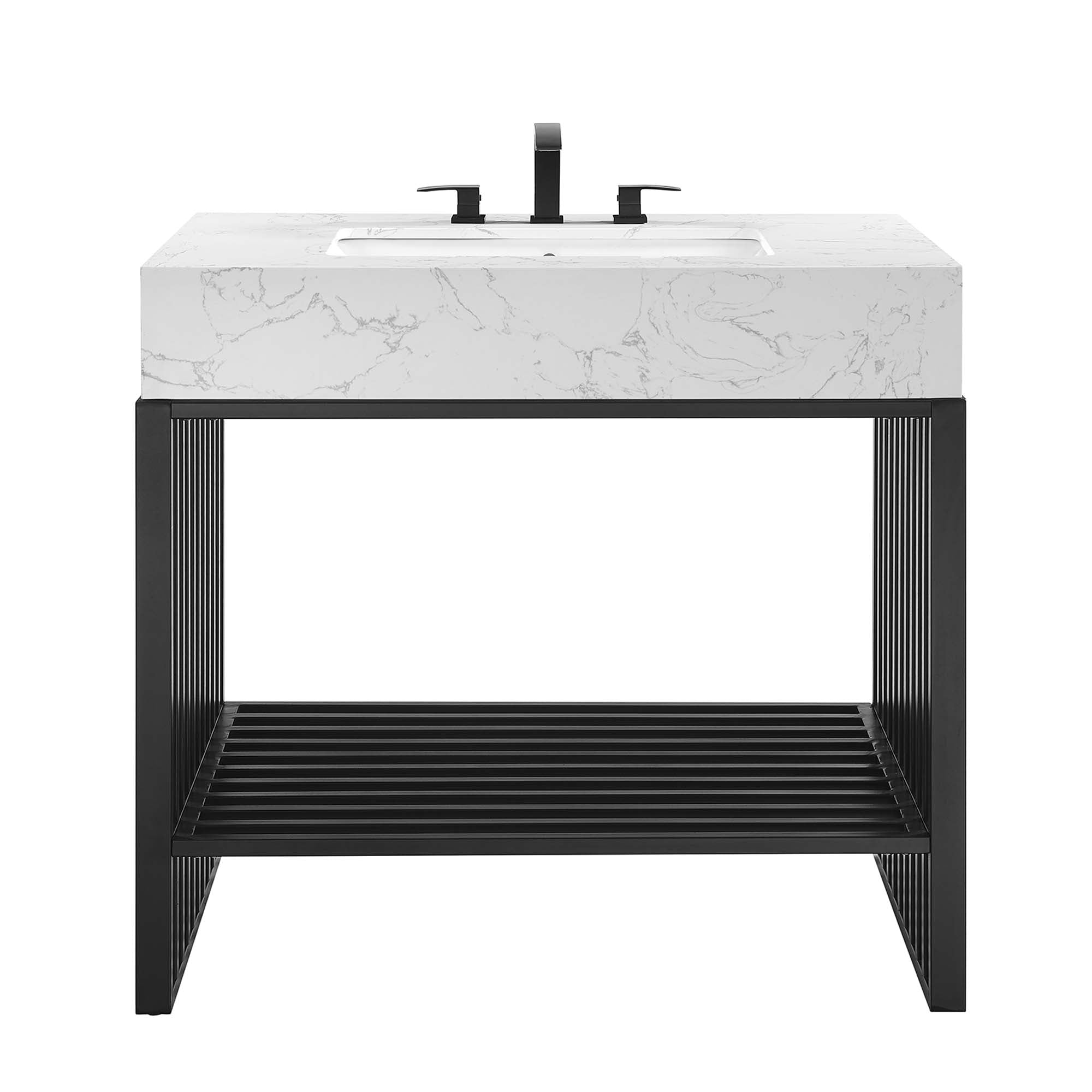Gridiron 36" Bathroom Vanity by Modway