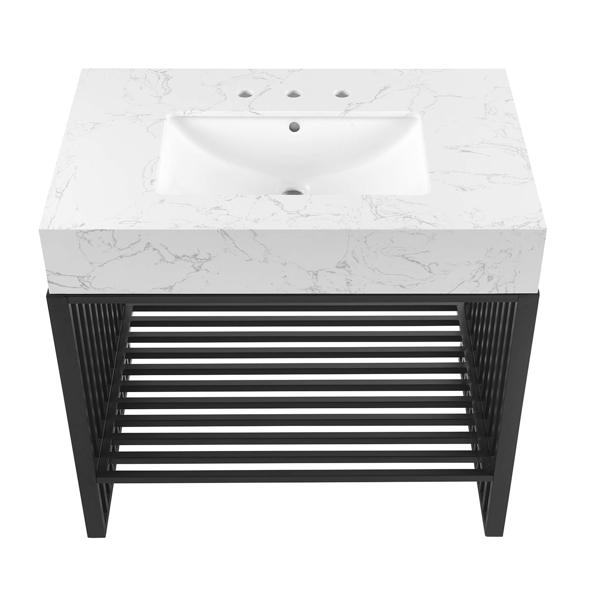 Gridiron 36" Bathroom Vanity by Modway