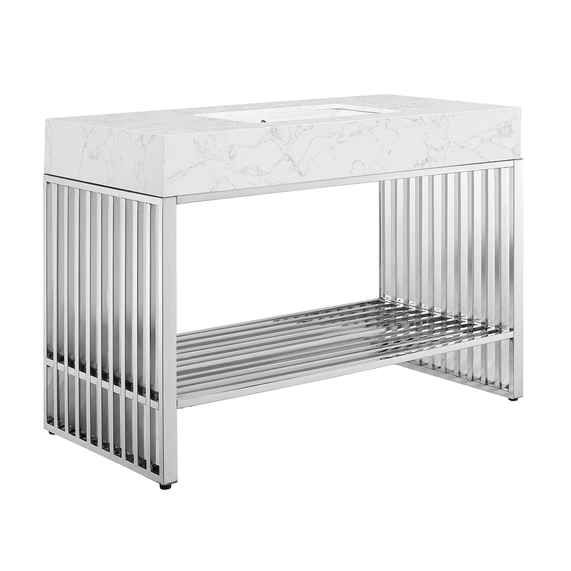 Gridiron 48" Bathroom Vanity by Modway