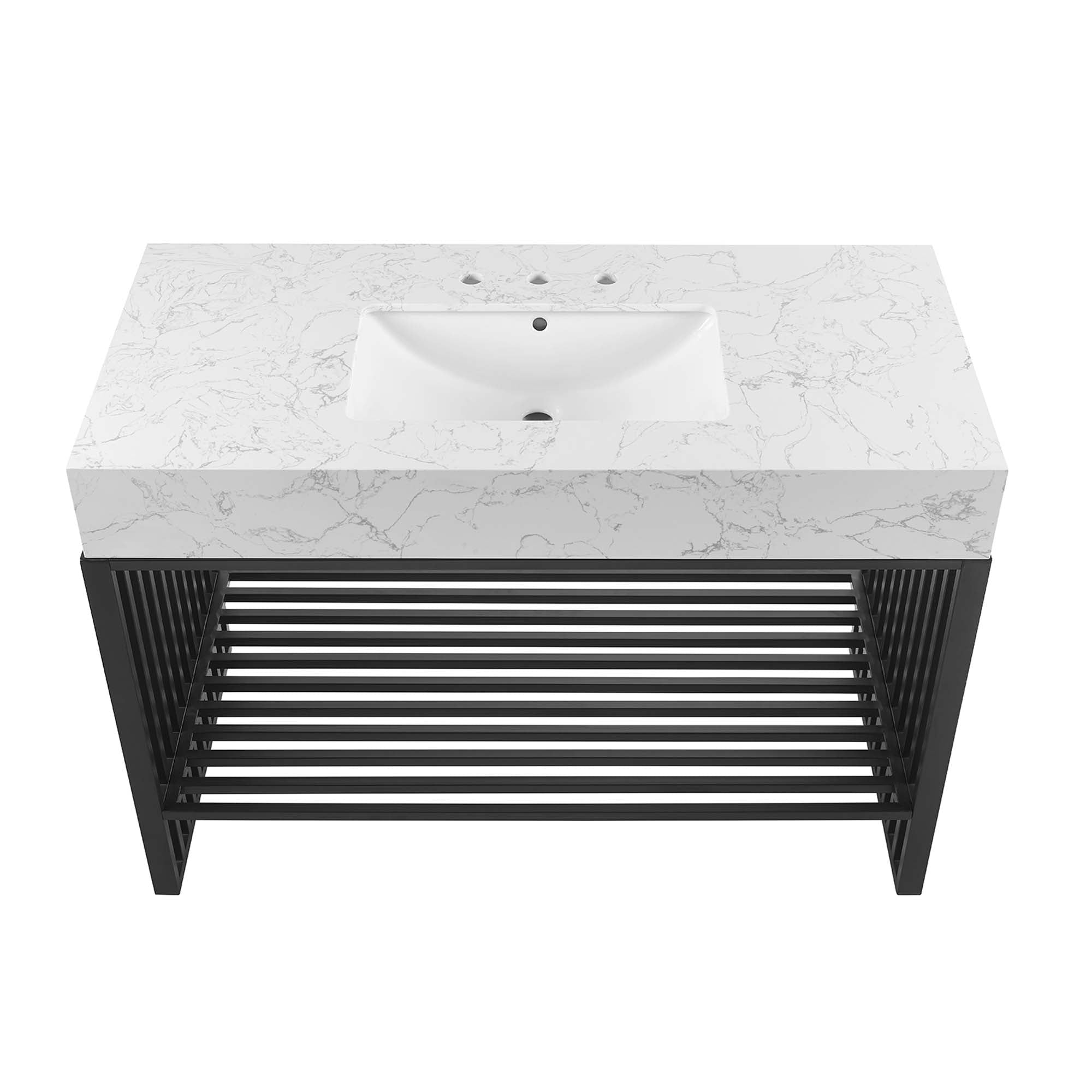 Gridiron 48" Bathroom Vanity by Modway