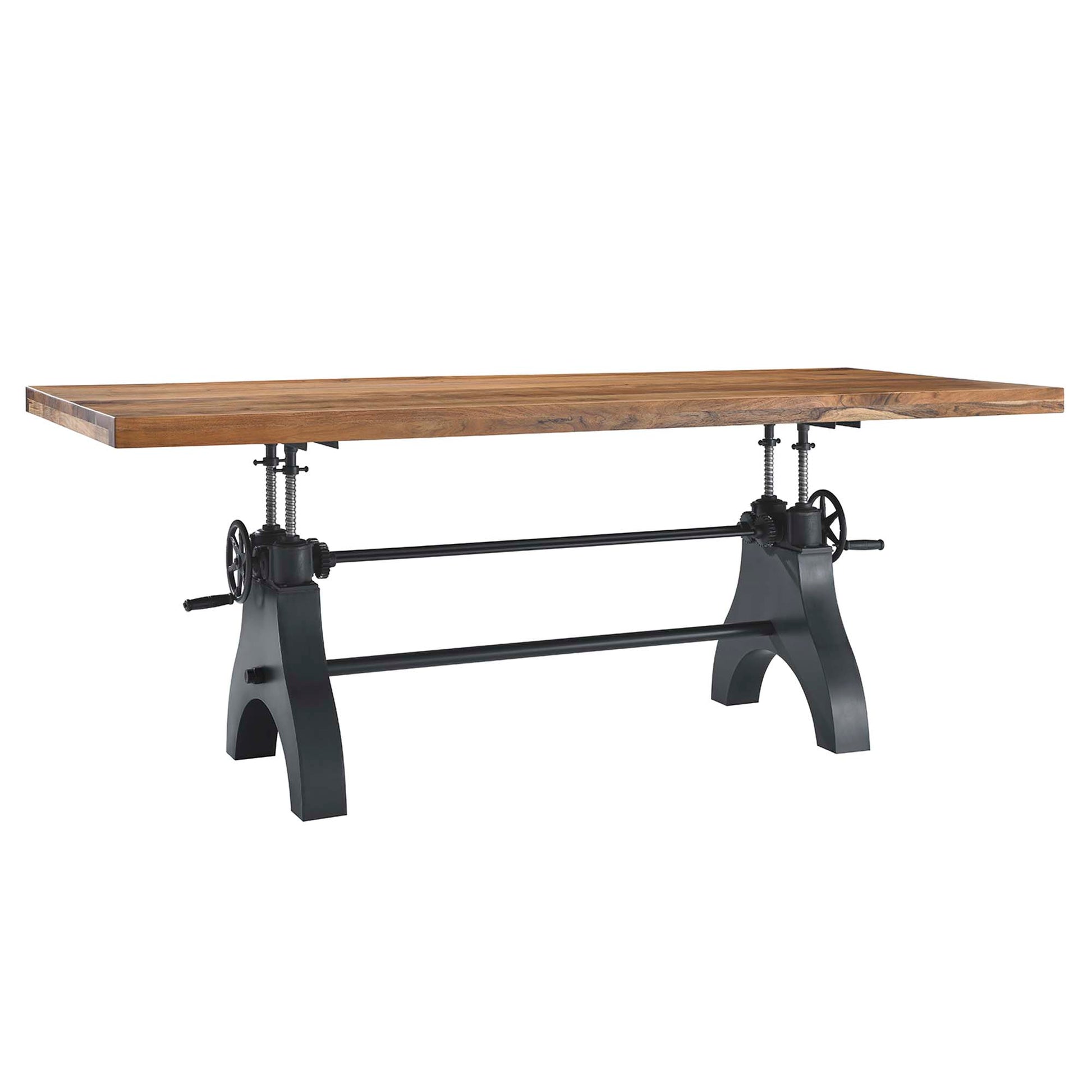 Genuine 96" Crank Adjustable Height Dining and Conference Table by Modway - Best Buy Furniture