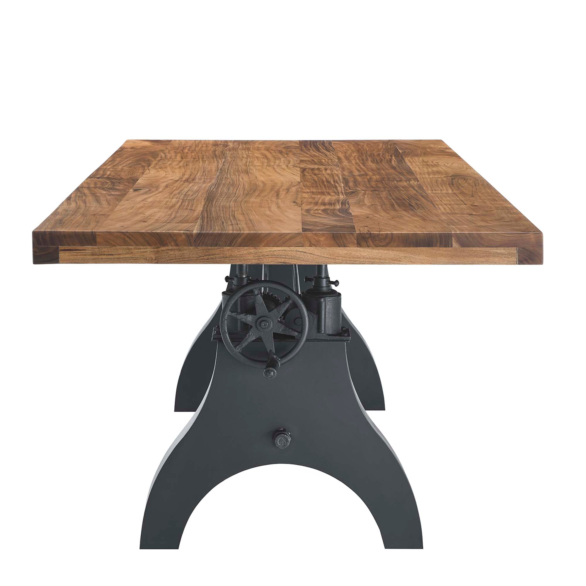 Genuine 96" Crank Adjustable Height Dining and Conference Table by Modway - Best Buy Furniture