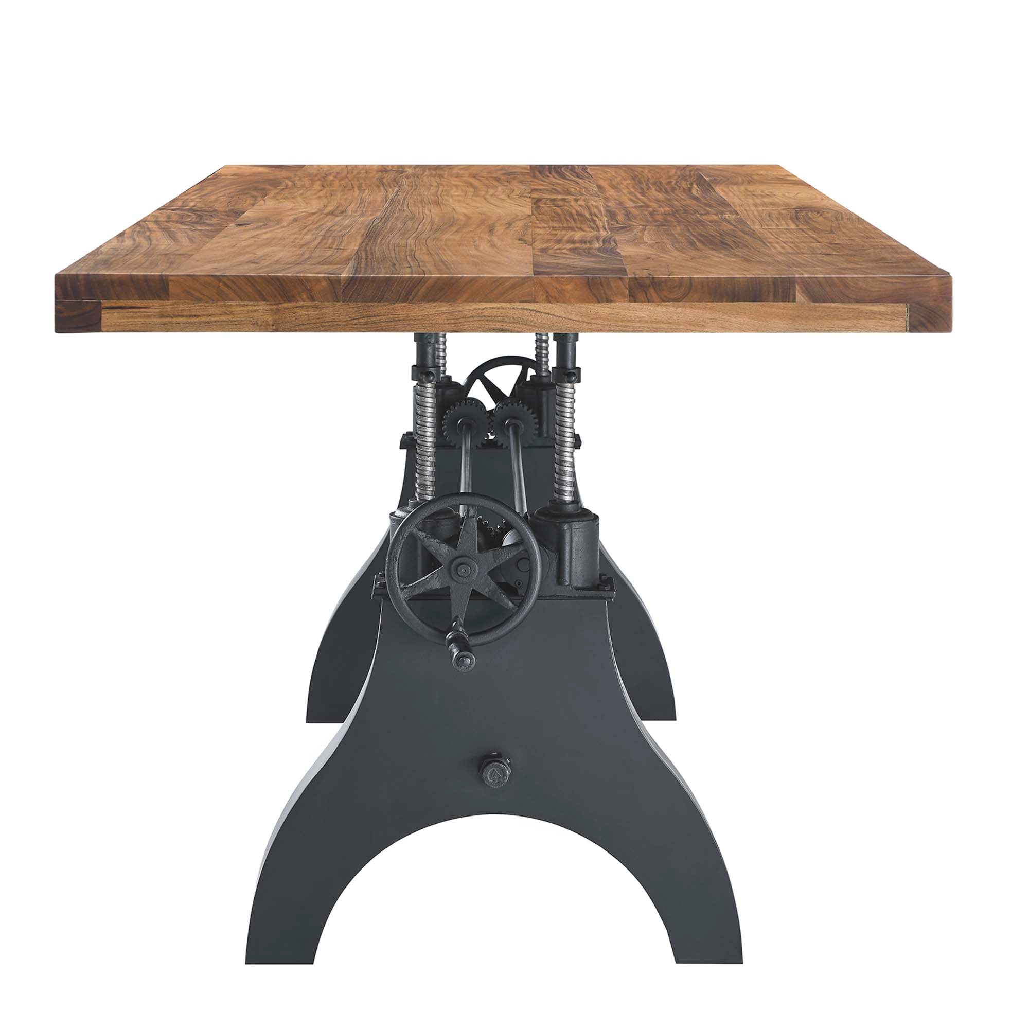 Genuine 96" Crank Adjustable Height Dining and Conference Table by Modway - Best Buy Furniture