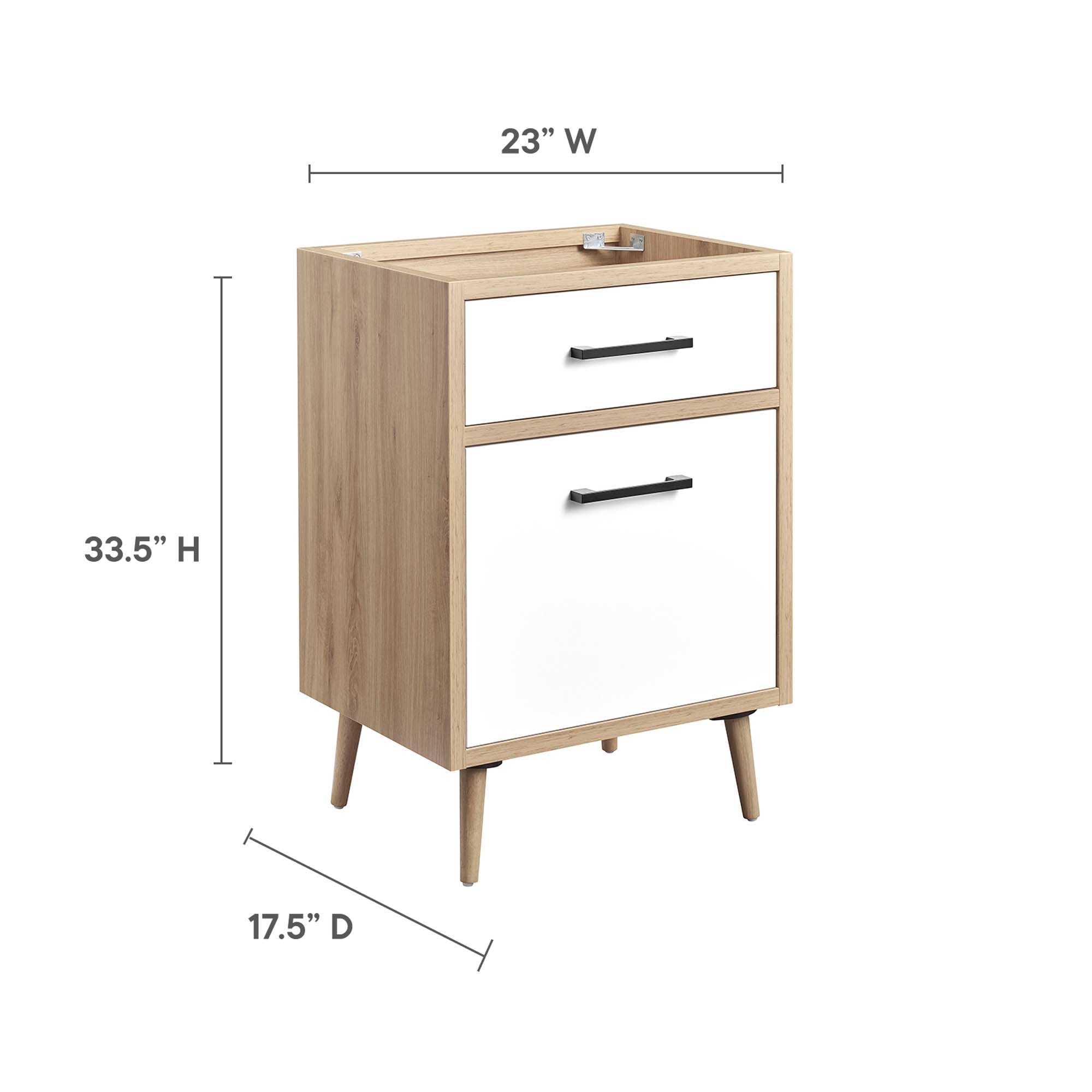 Maverick 24" Bathroom Vanity Cabinet Sink Basin Not Included by Modway - Best Buy Furniture