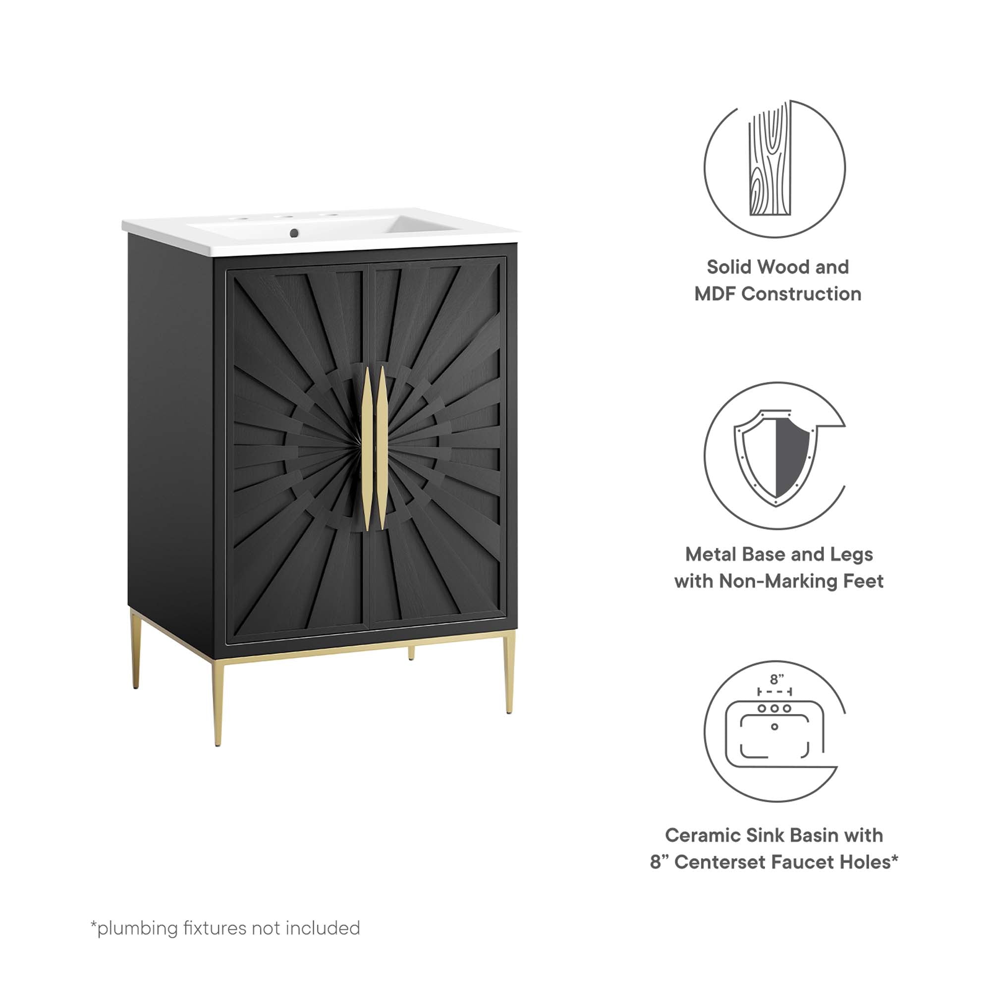 Awaken 24" Bathroom Vanity by Modway