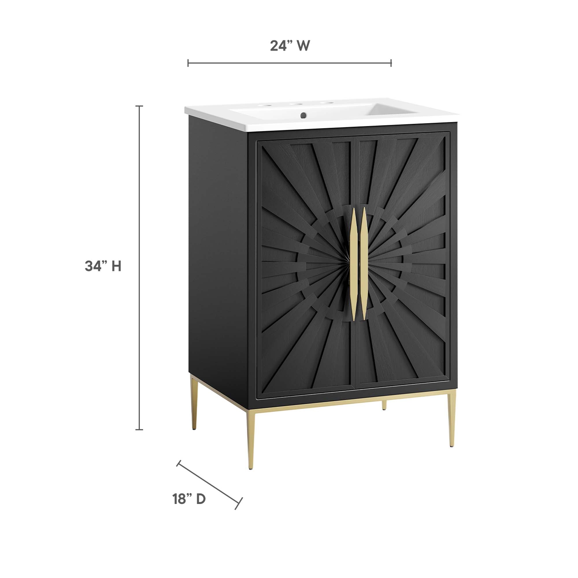 Awaken 24" Bathroom Vanity by Modway