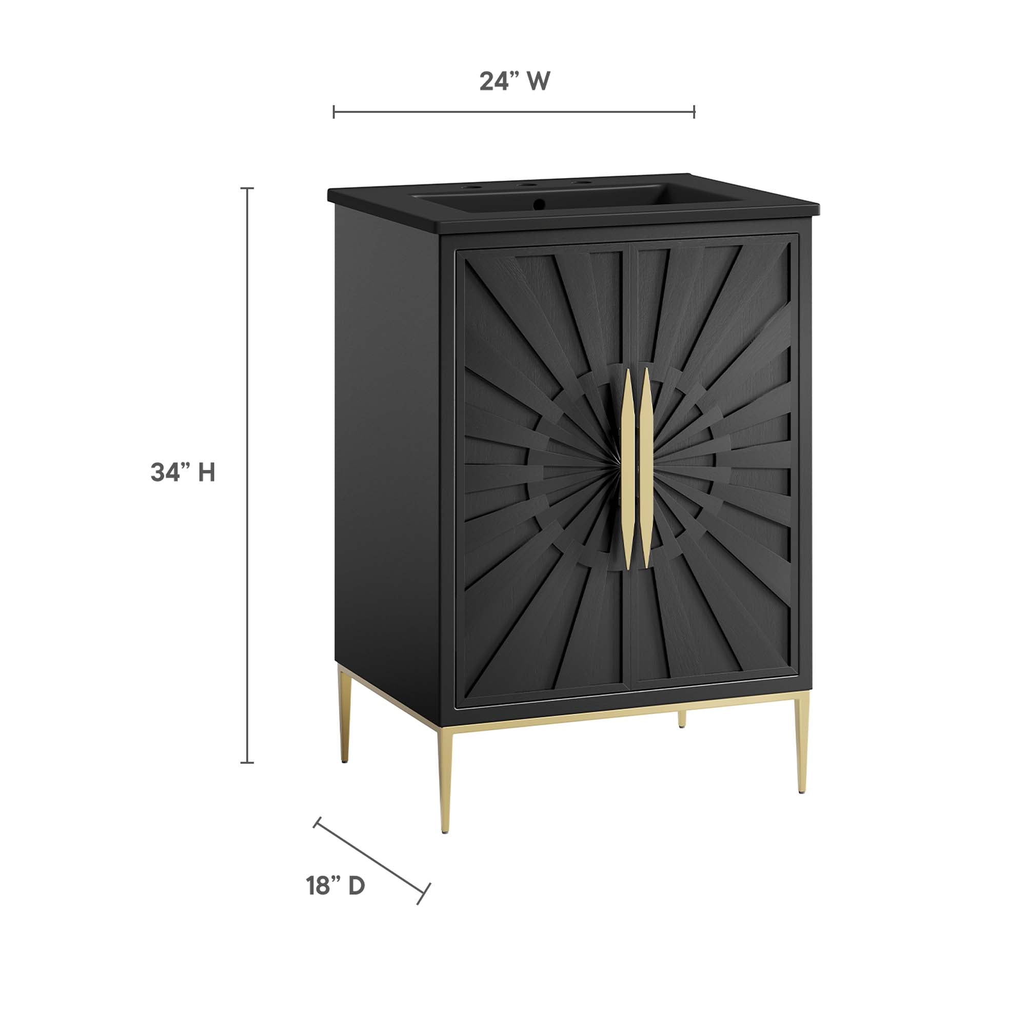 Awaken 24" Bathroom Vanity by Modway