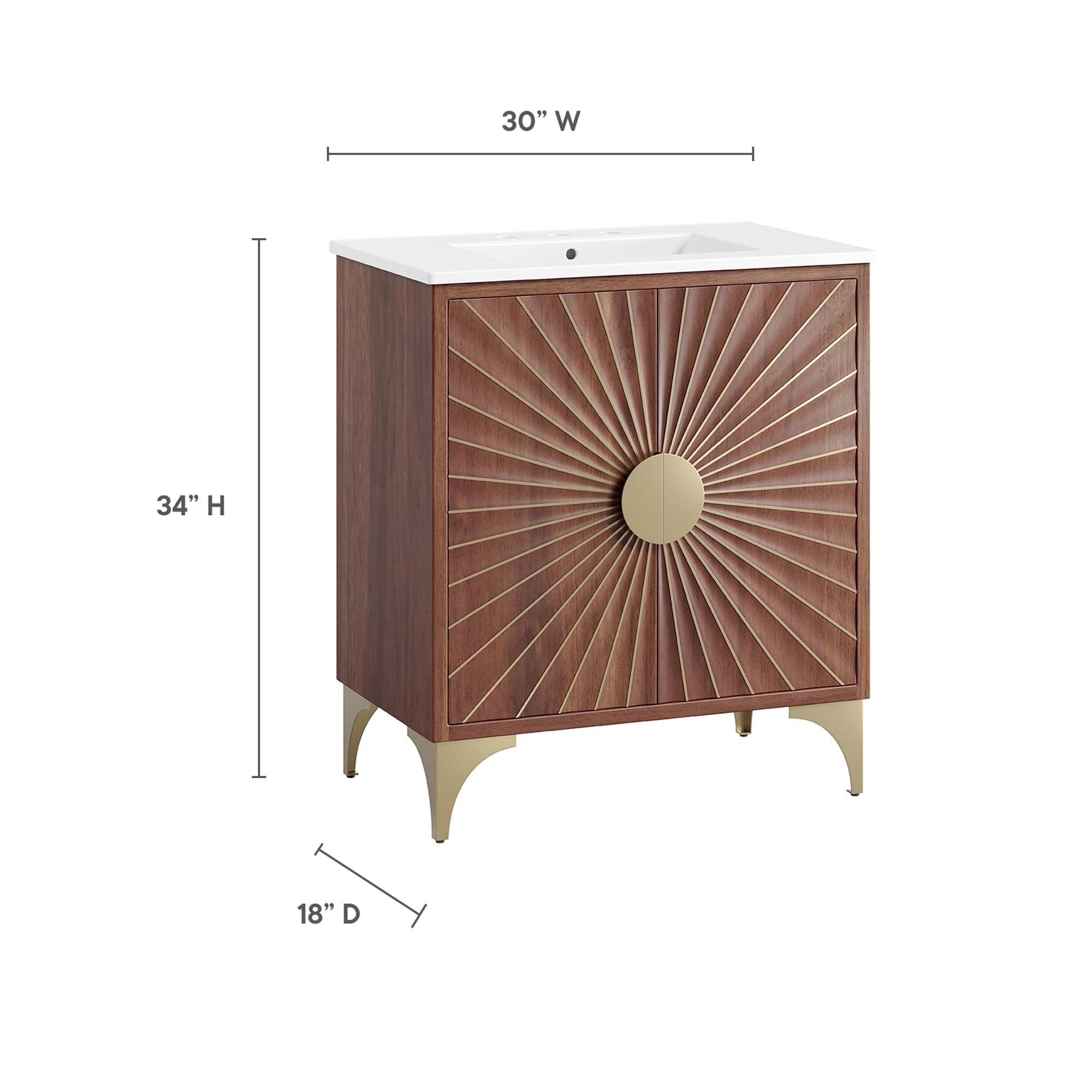 Daylight 30" Bathroom Vanity by Modway