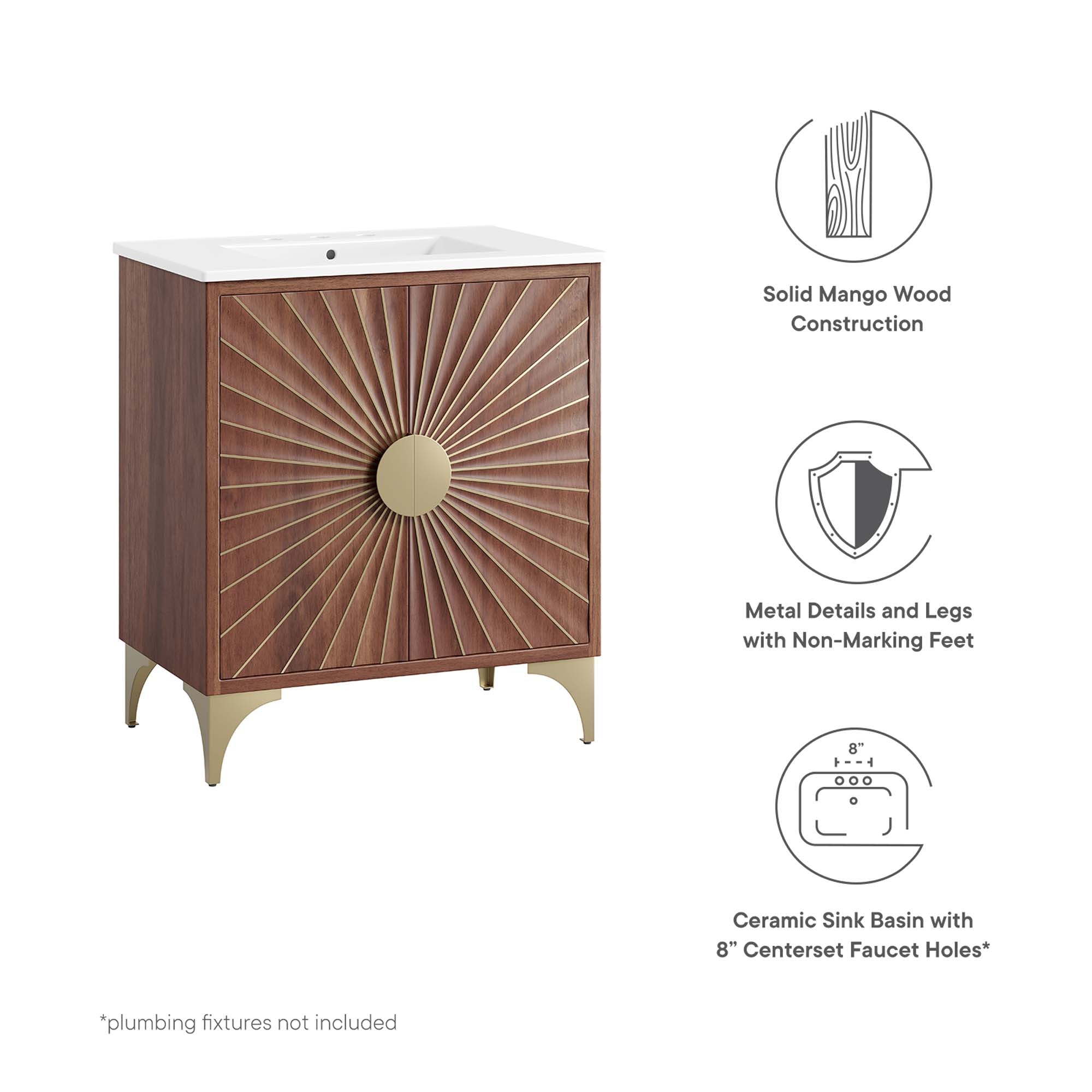 Daylight 30" Bathroom Vanity by Modway