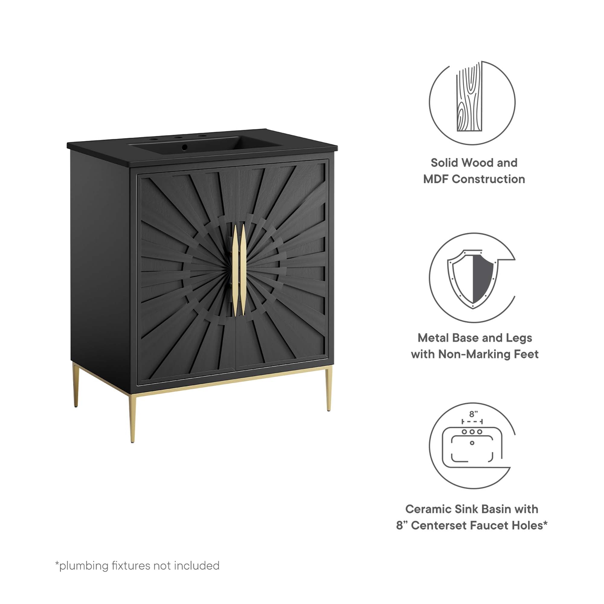 Awaken 30" Bathroom Vanity by Modway