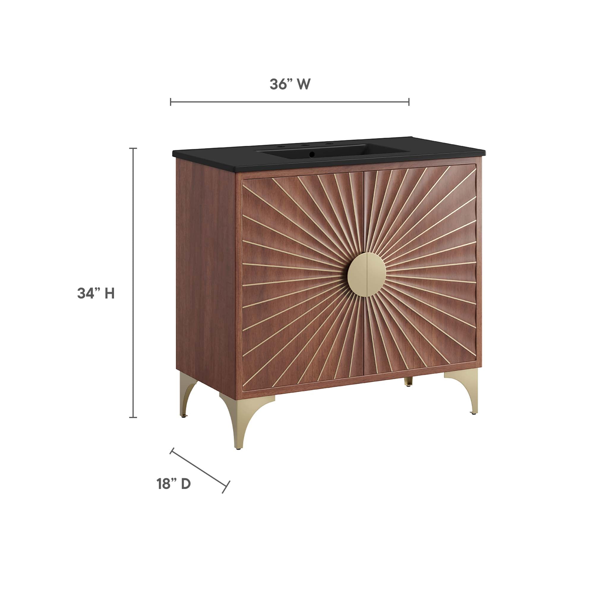 Daylight 36" Bathroom Vanity by Modway