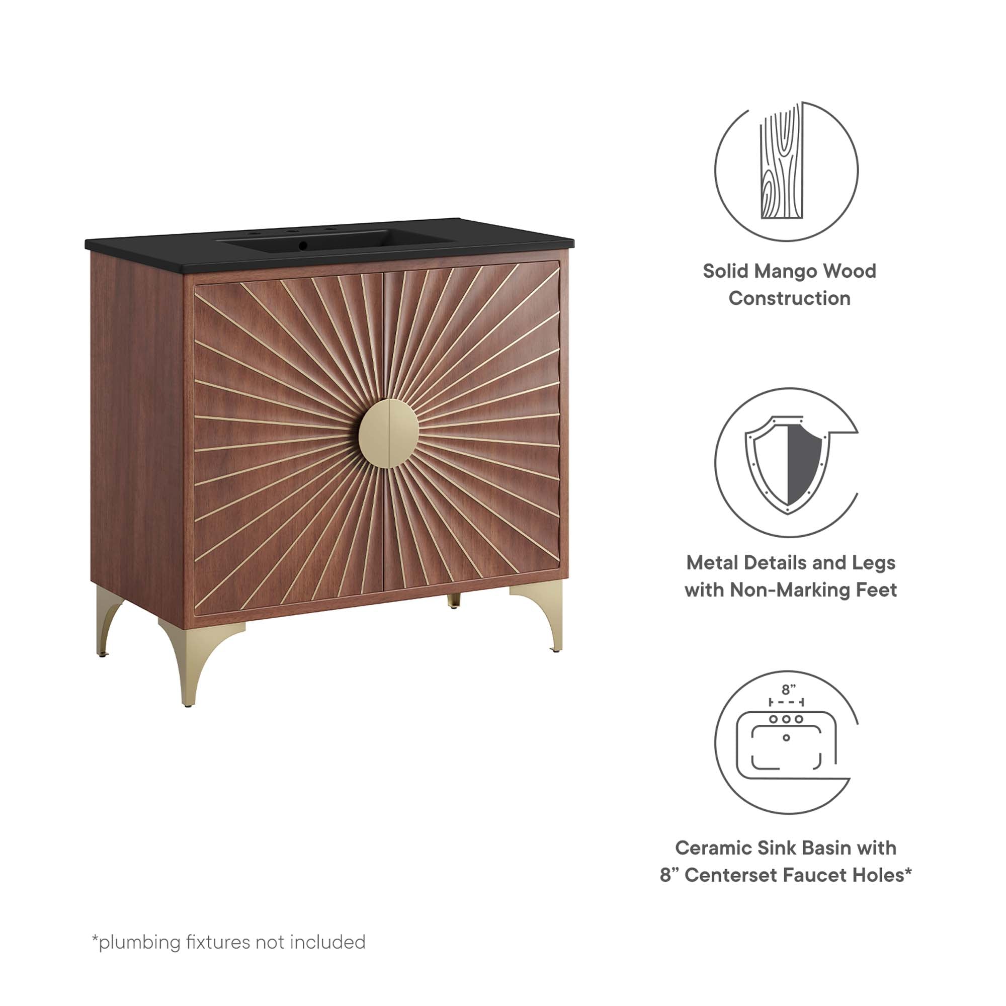 Daylight 36" Bathroom Vanity by Modway