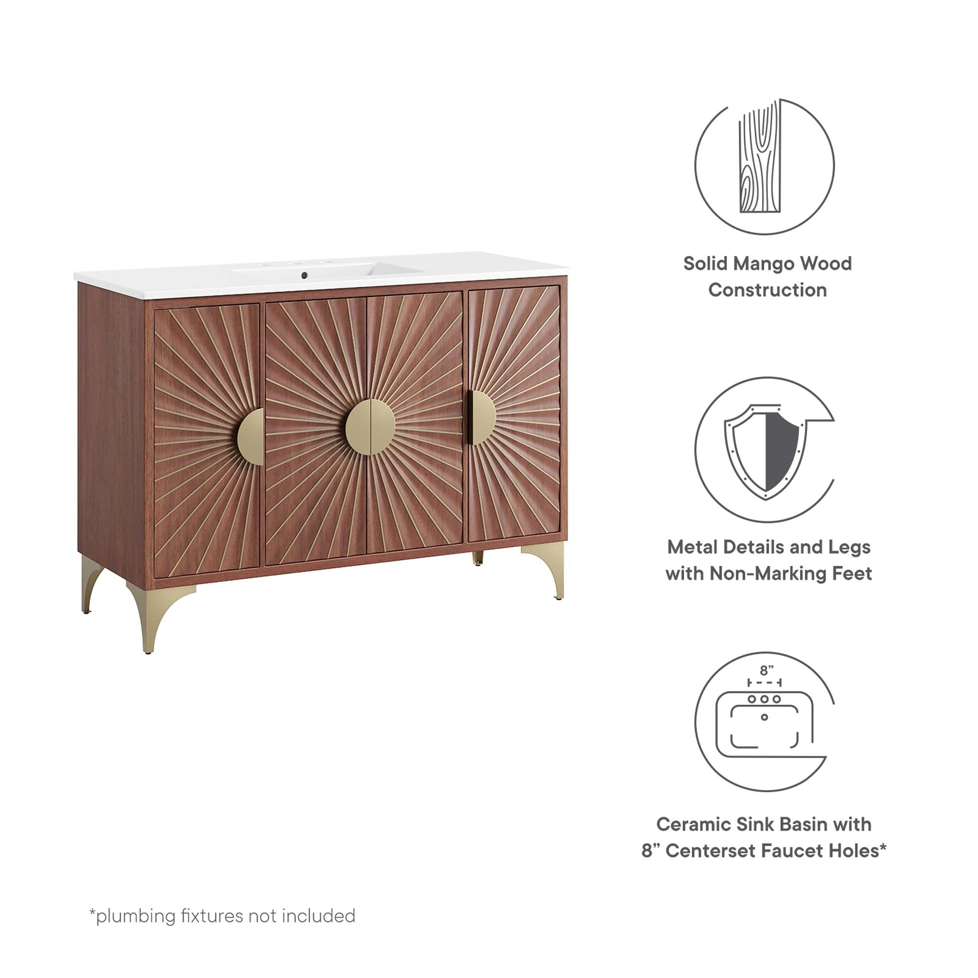 Daylight 48" Bathroom Vanity by Modway