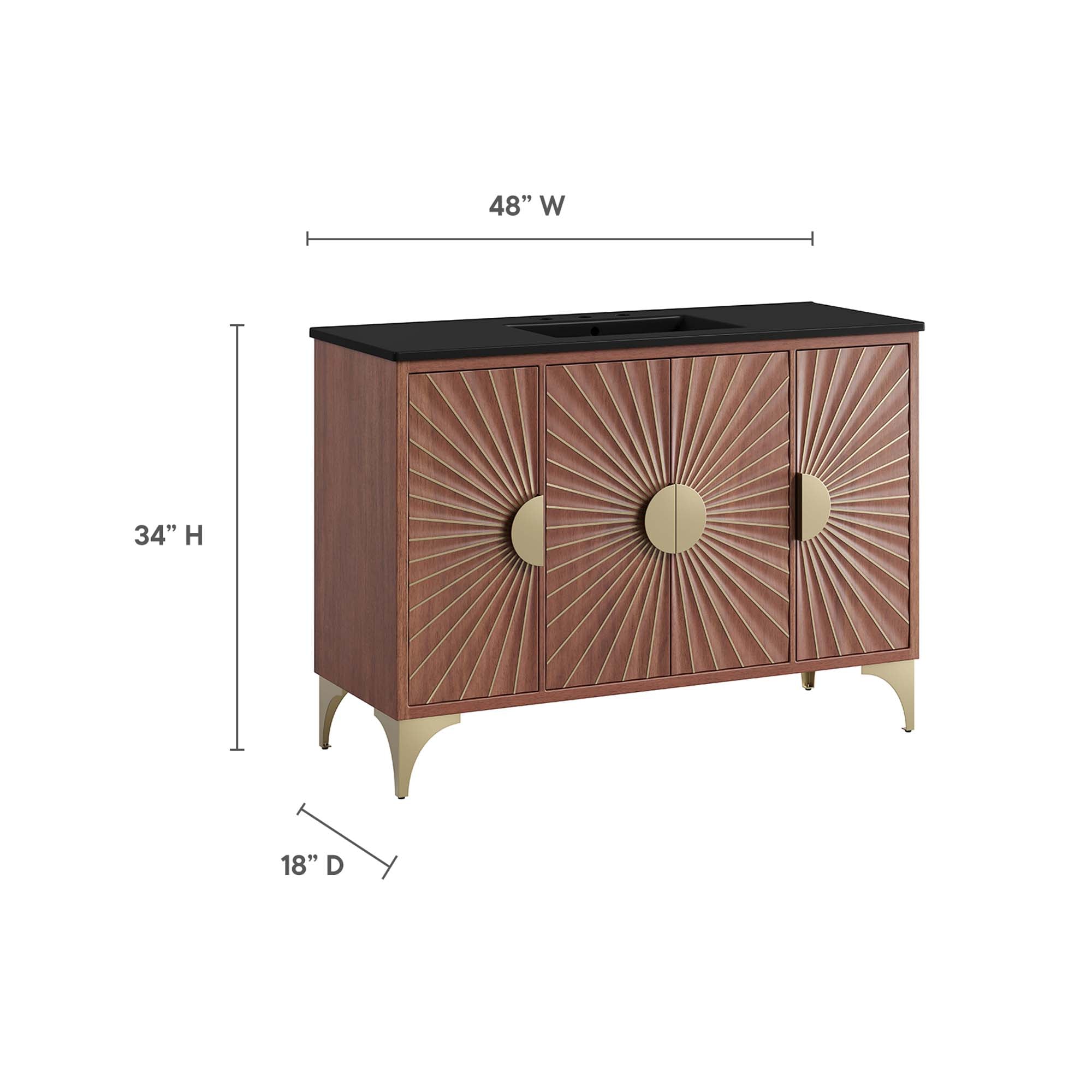 Daylight 48" Bathroom Vanity by Modway